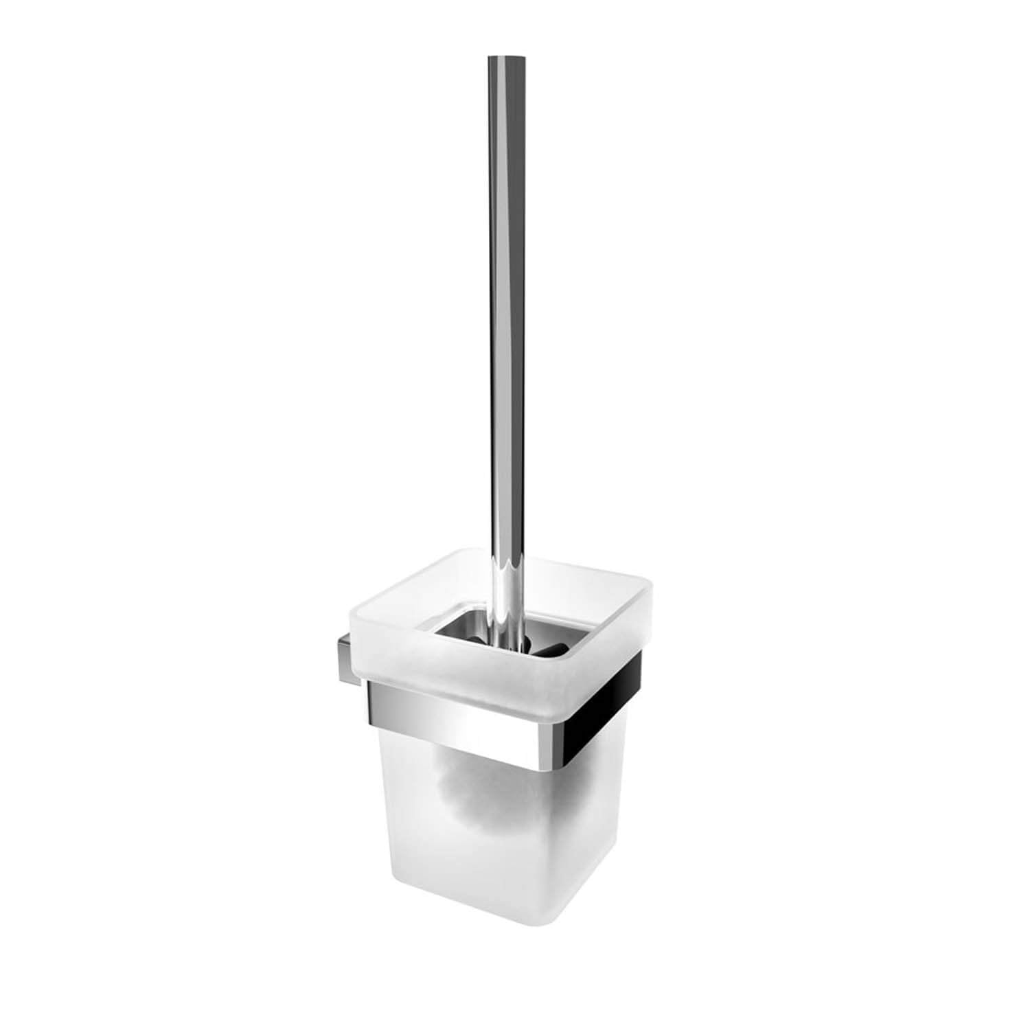 Chrome toilet brush