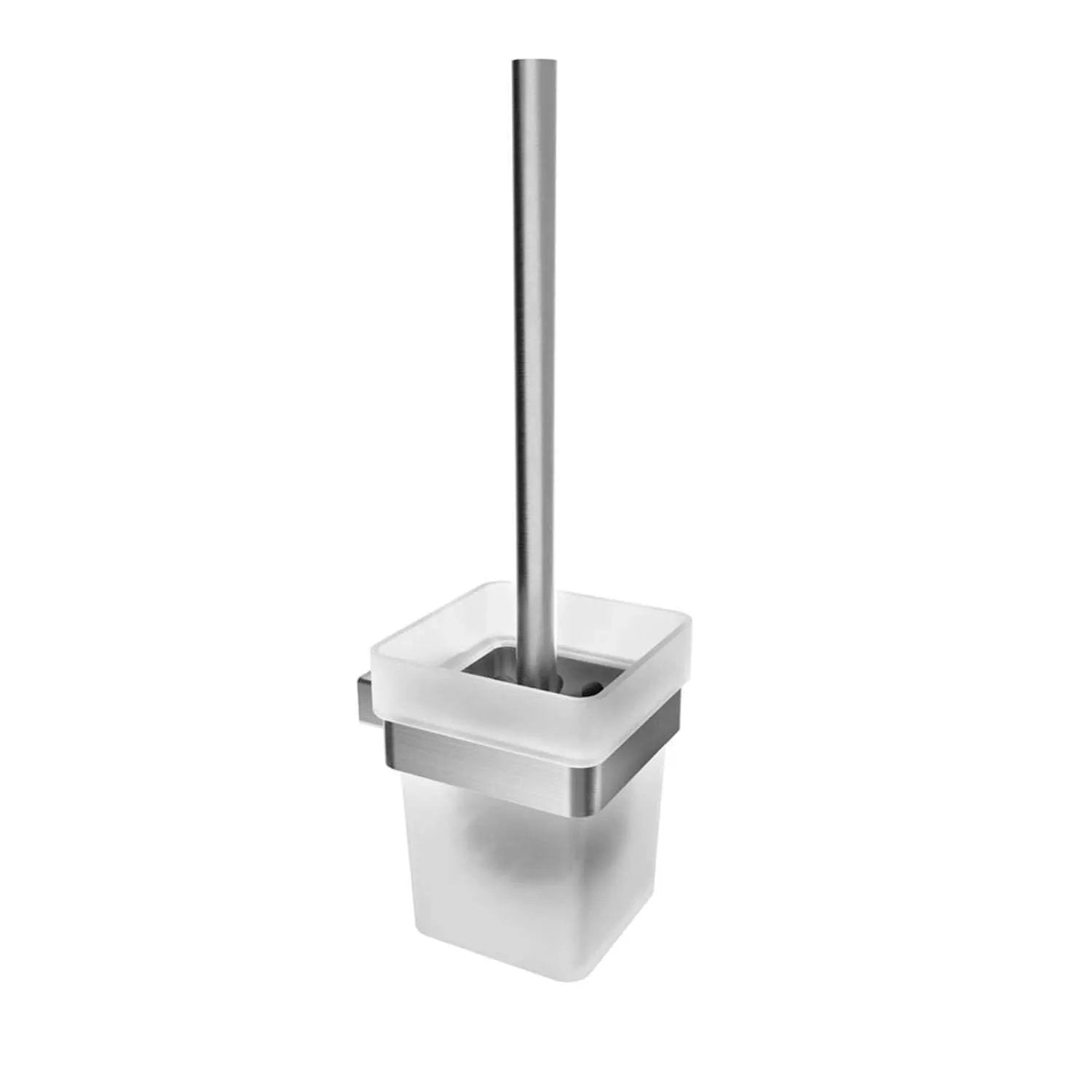 Brushed nickel toilet Brush