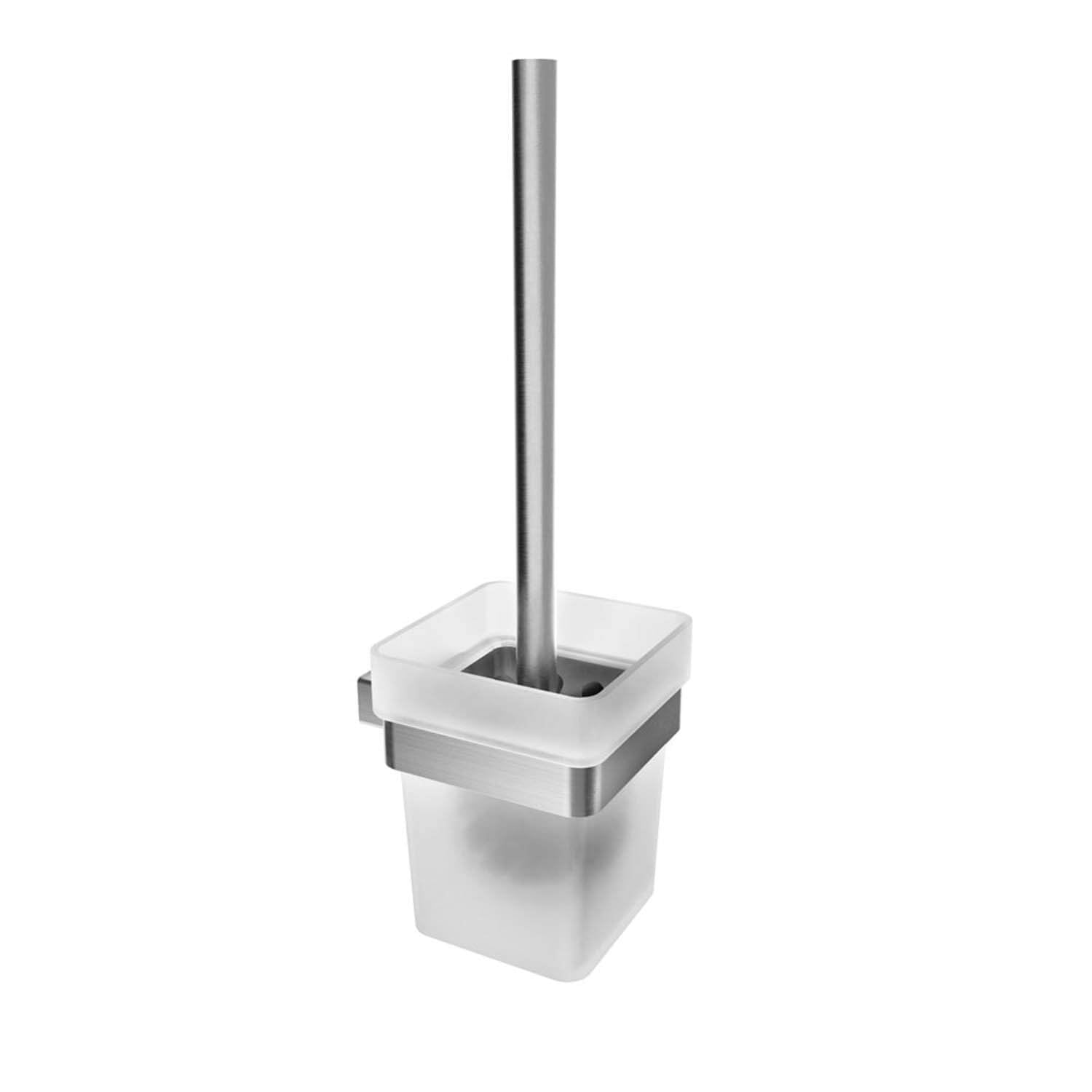 Brushed nickel toilet Brush