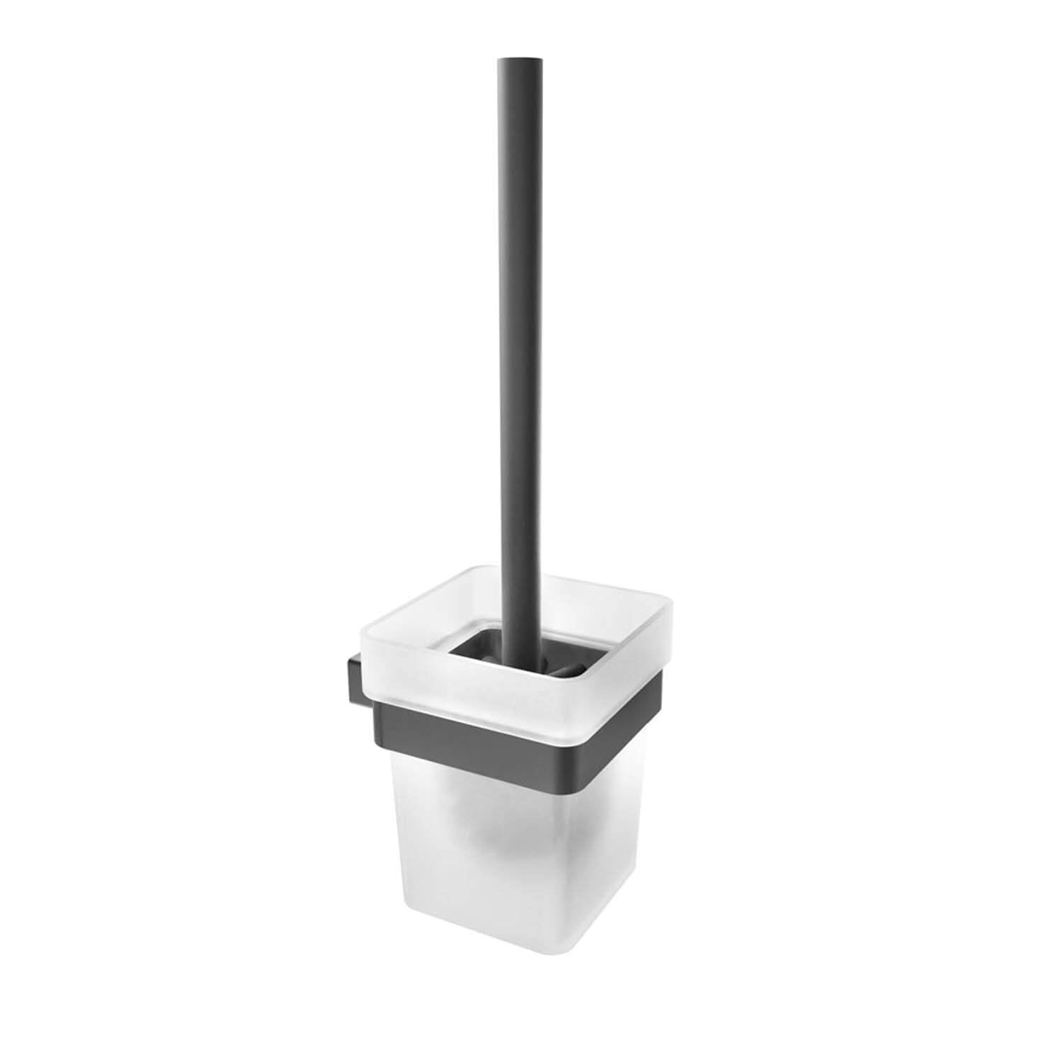 Matte blacktoilet Brush