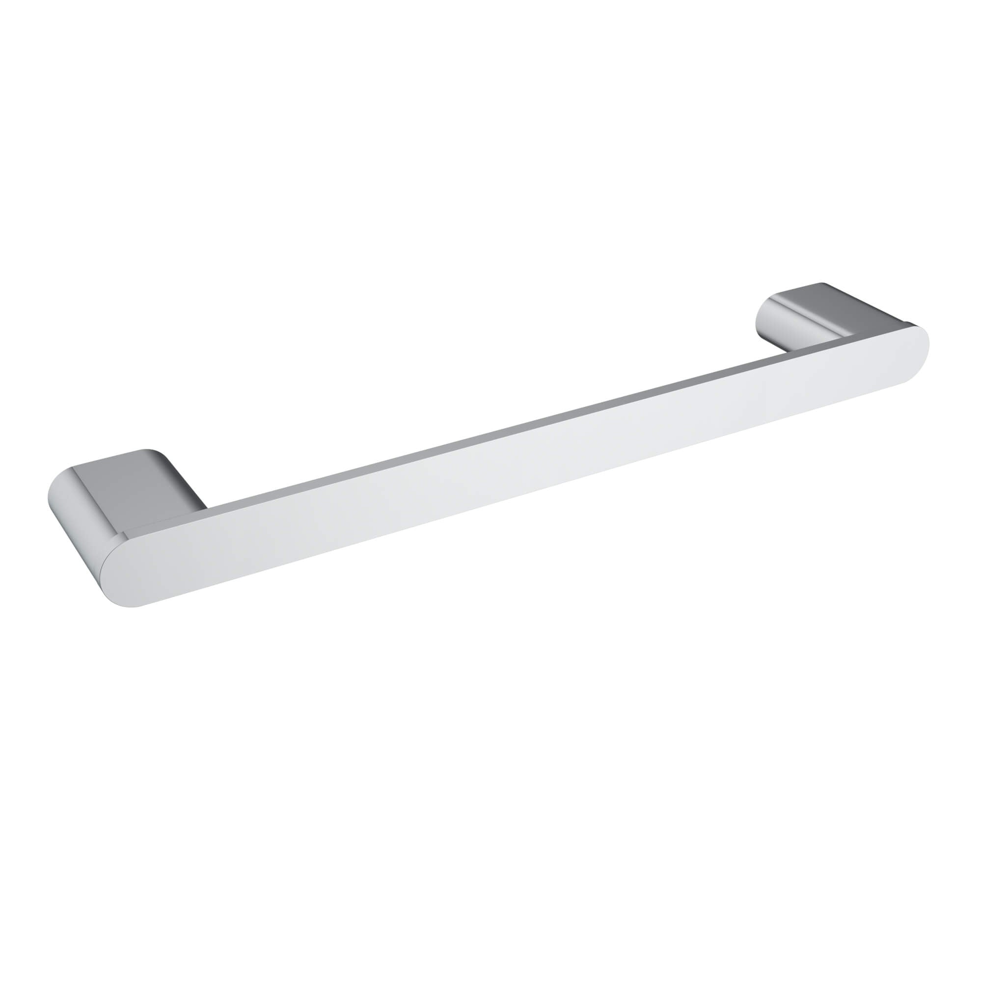 Chrome towel bar