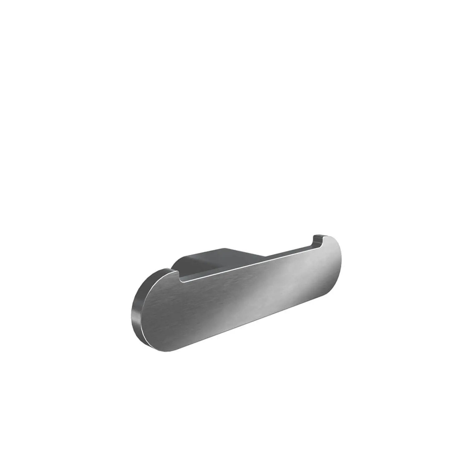 Brushed nickel towel Hook