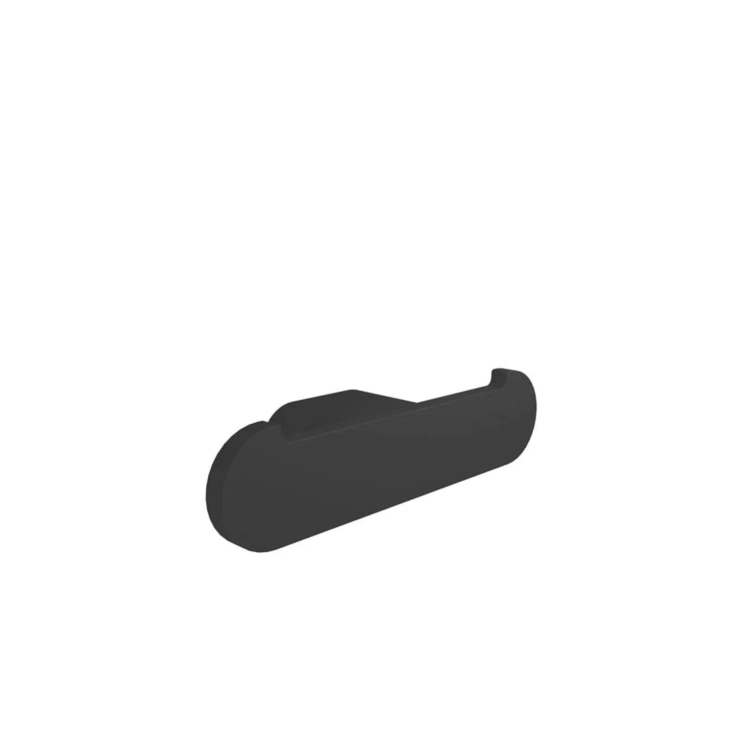 Matte black towel Hook