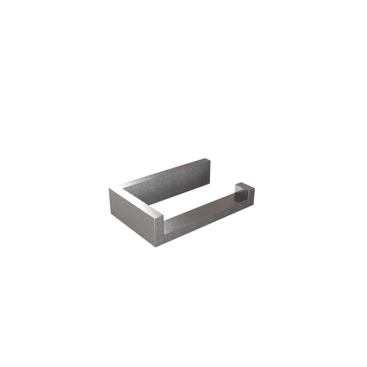 Brushed nickel paper Holder