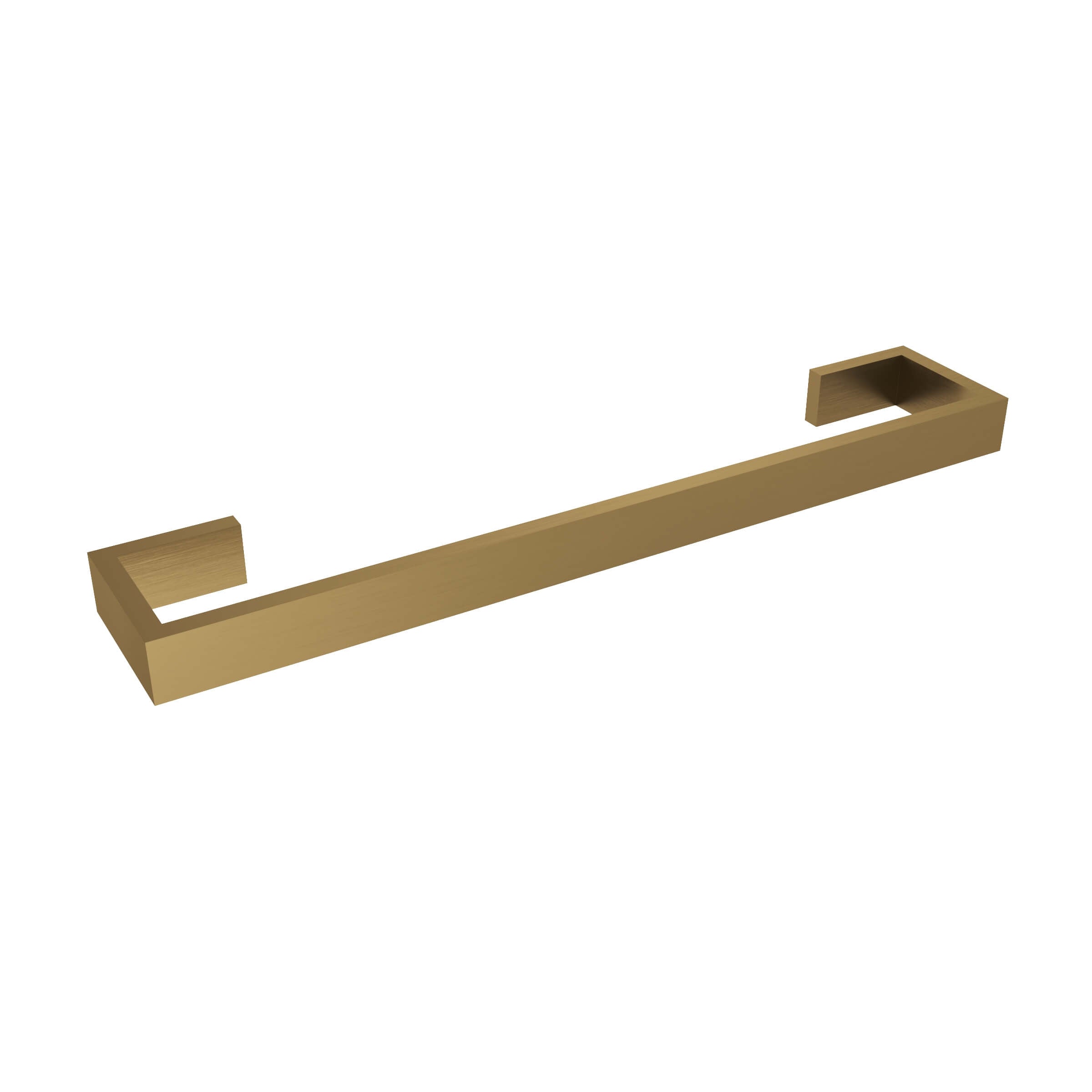 Brushed gold dark towel Bar