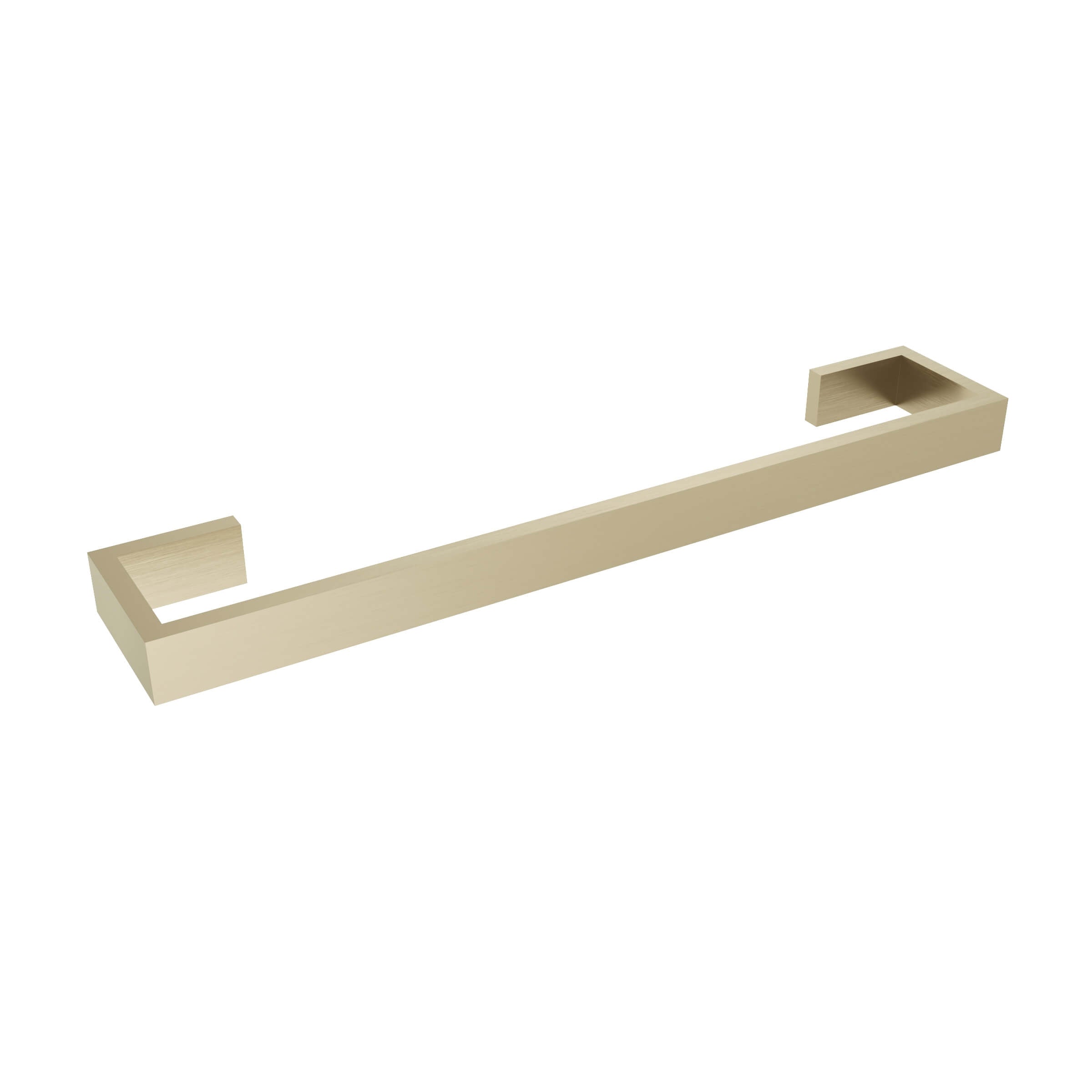 Brushed gold light towel Bar