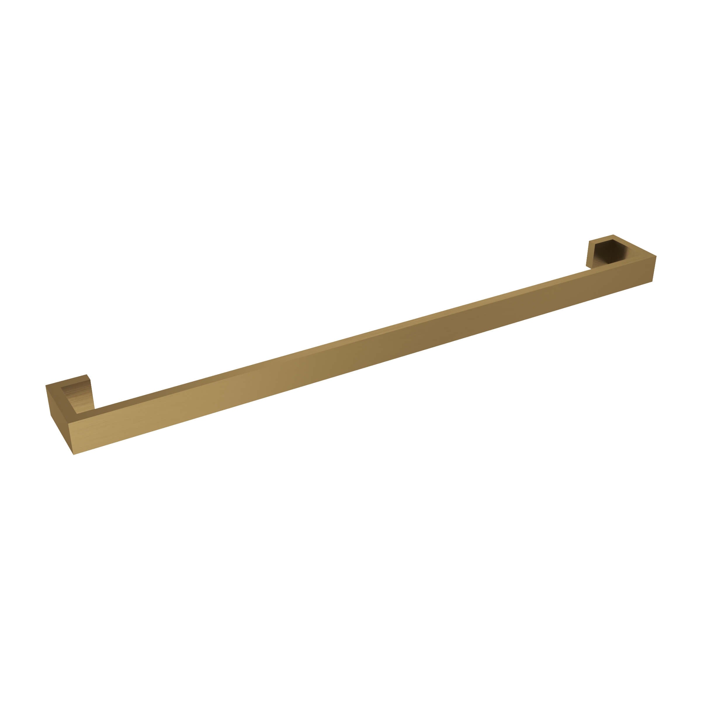 Brushed gold dark towel Bar