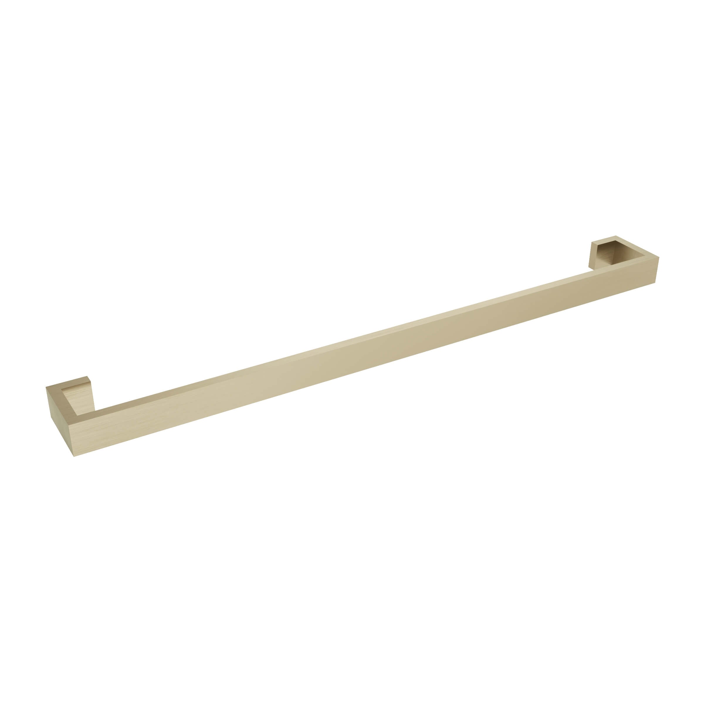 Brushed gold light towel Bar
