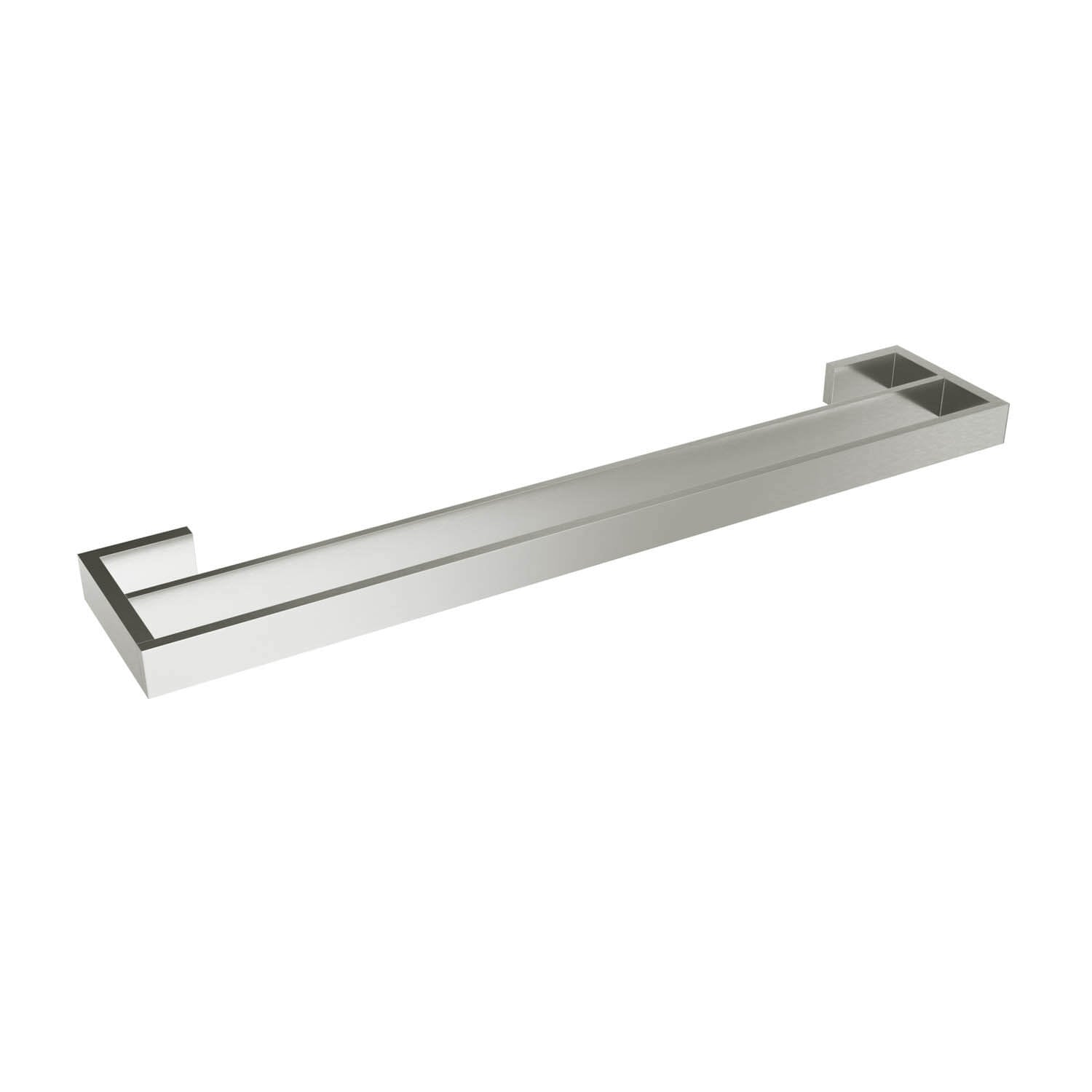 Brushed nickel towel Bar