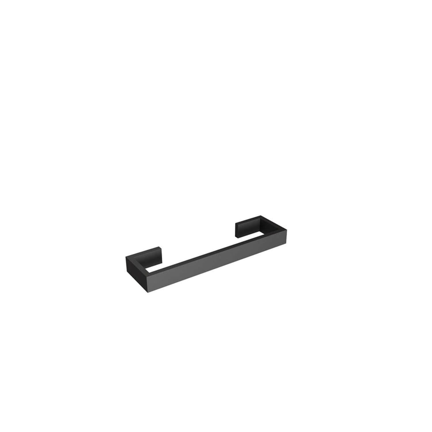 Matte black towel Bar