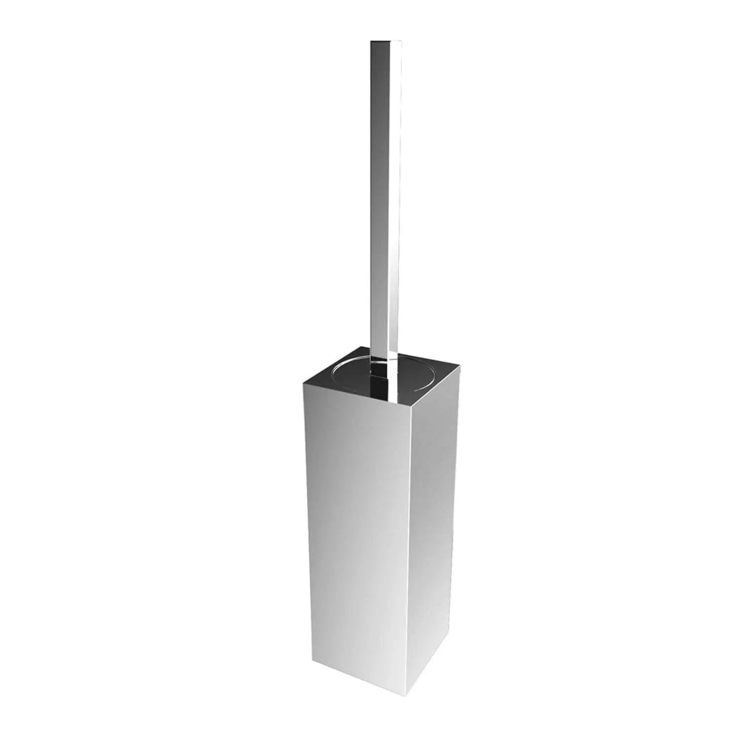 Chrome toilet brush