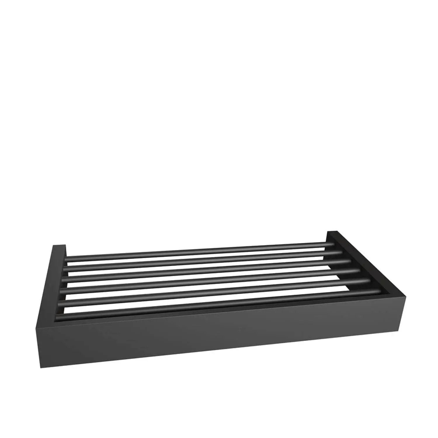 Matte black fire Shelf