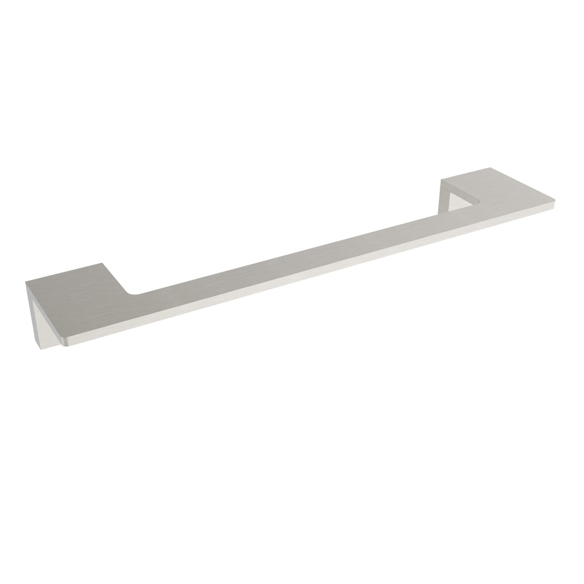 Brushed nickel towel Bar