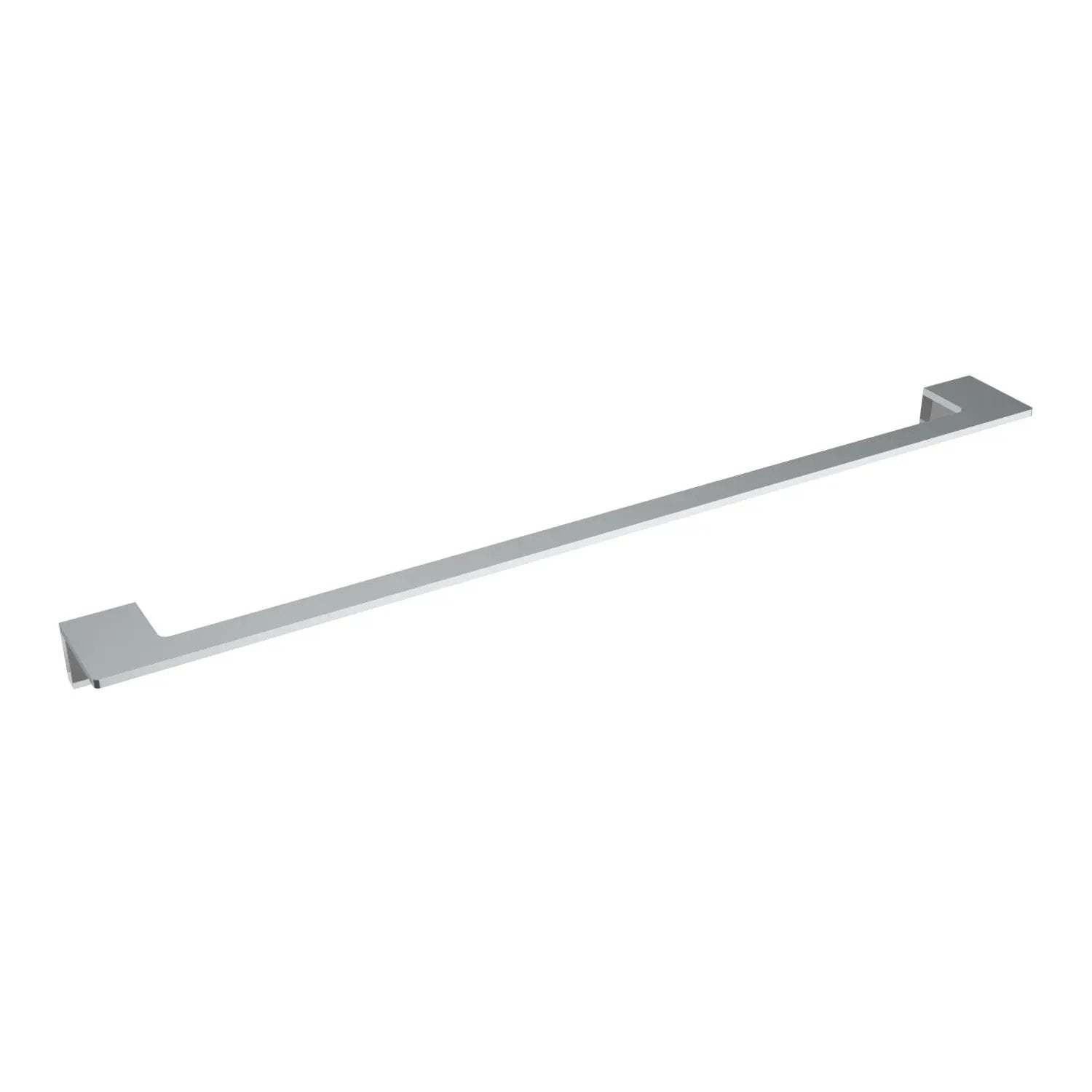 Chrome towel bar