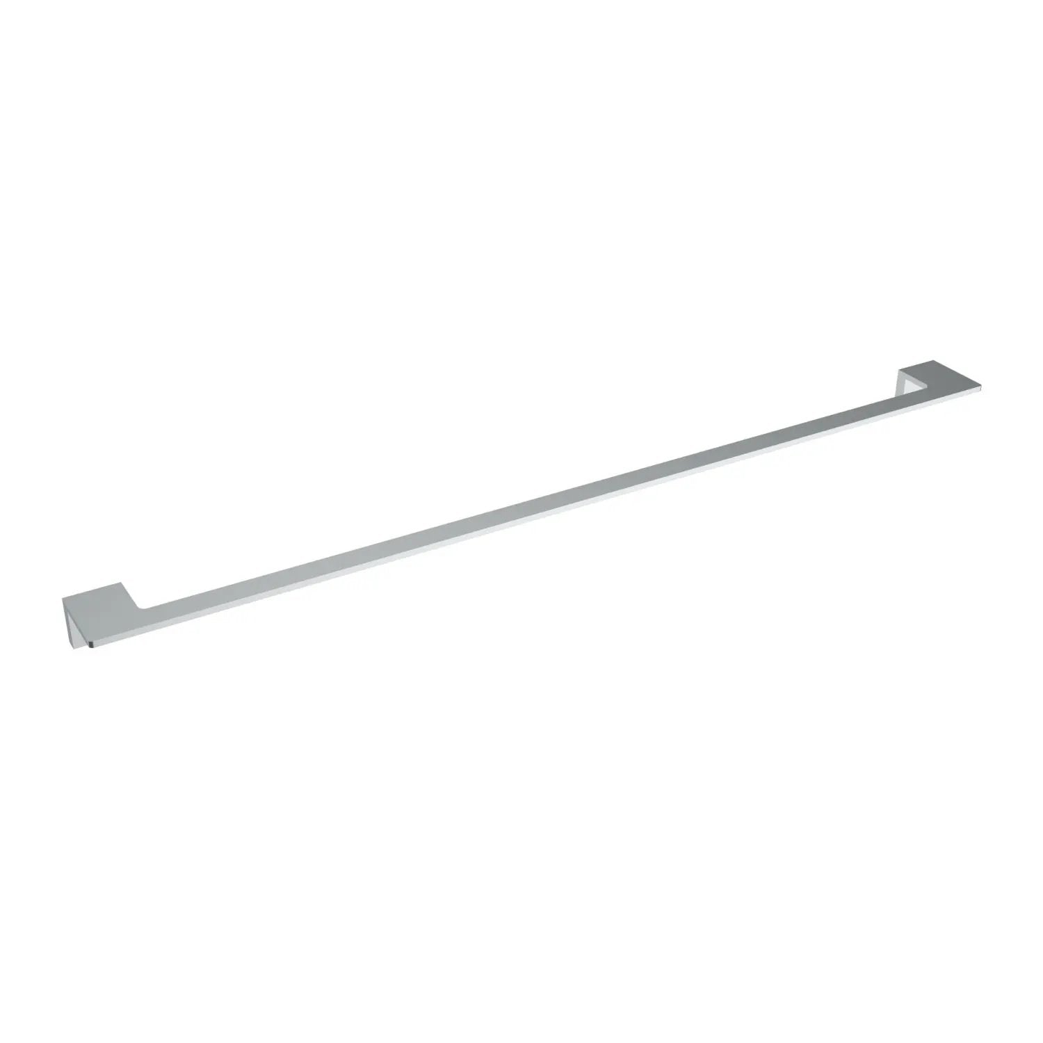 Chrome towel bar