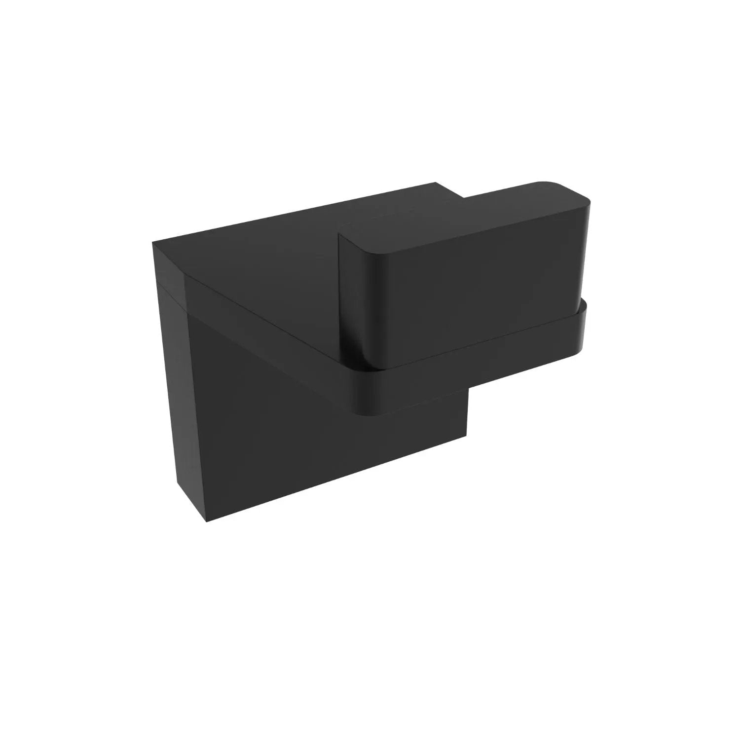 Matte black towel Hook