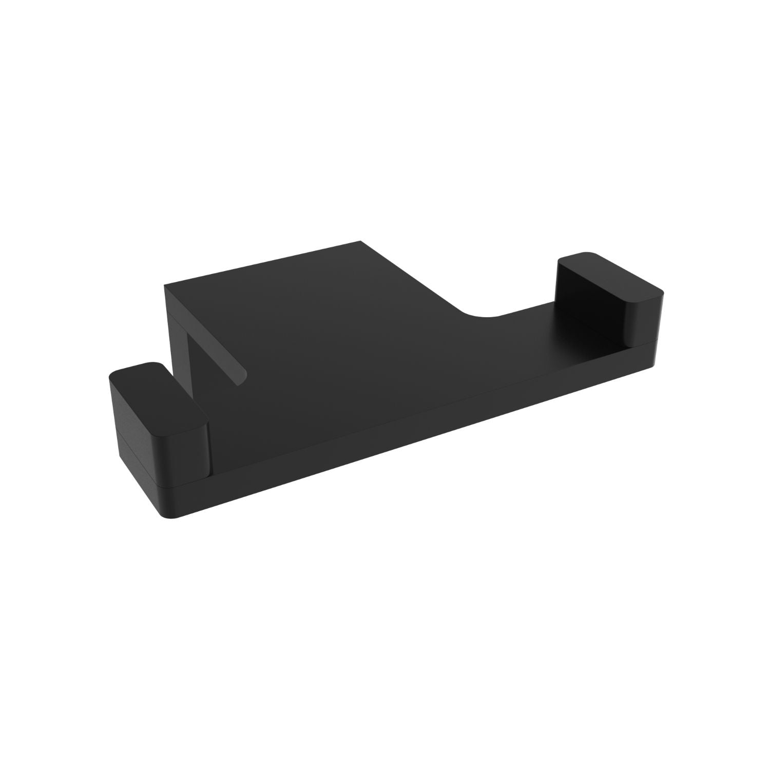 Matte black towel Hook
