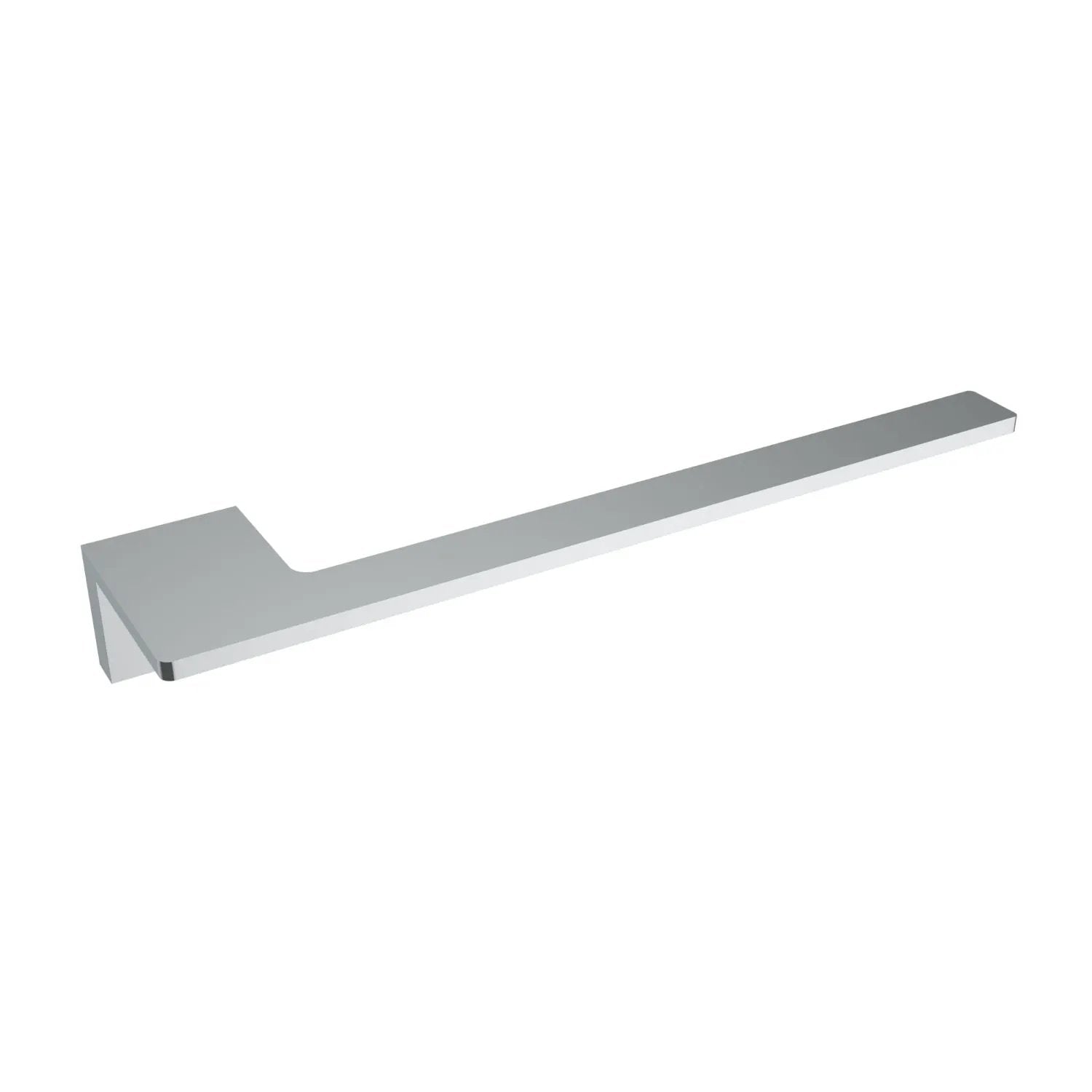 Chrome towel bar