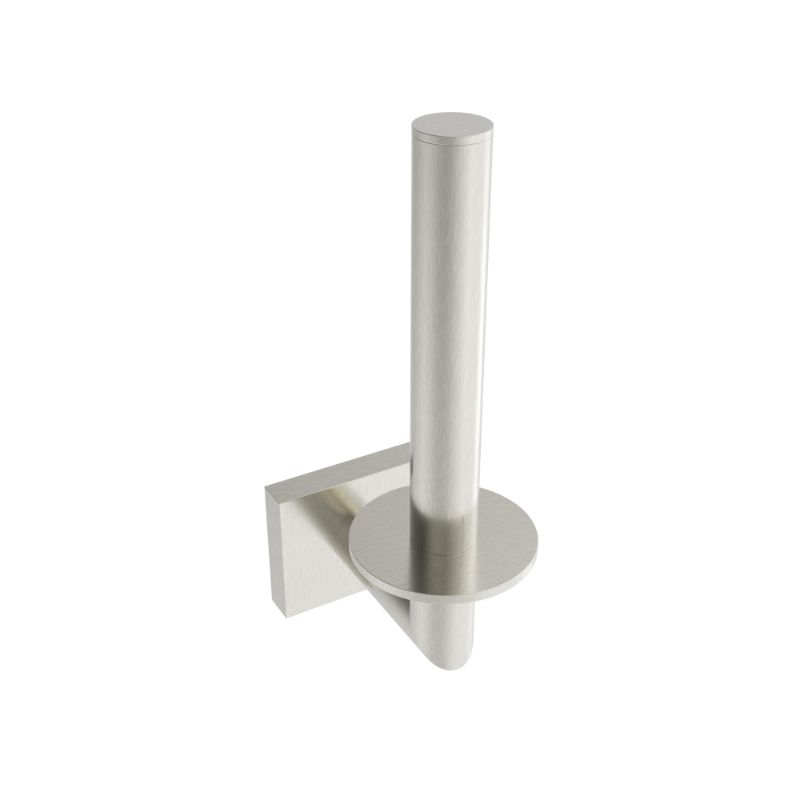 Brushed nickel paper Holder