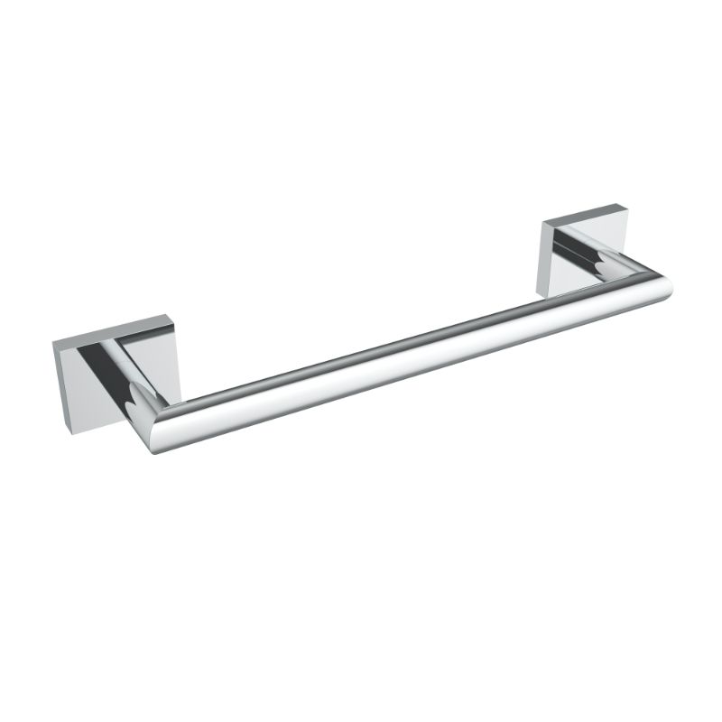 Chrome towel bar