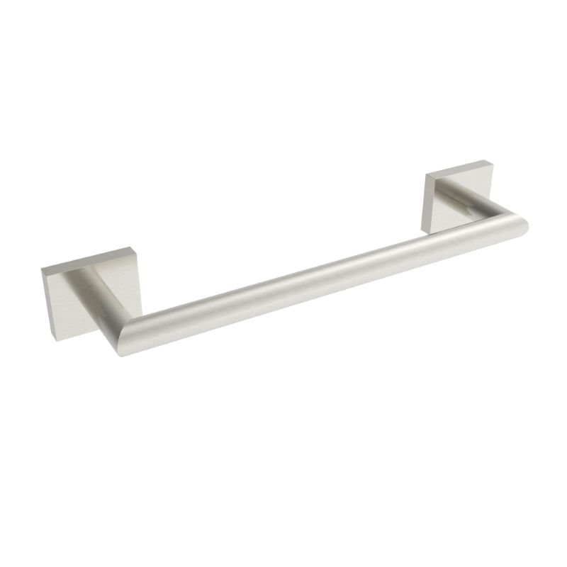 Brushed nickel towel Bar