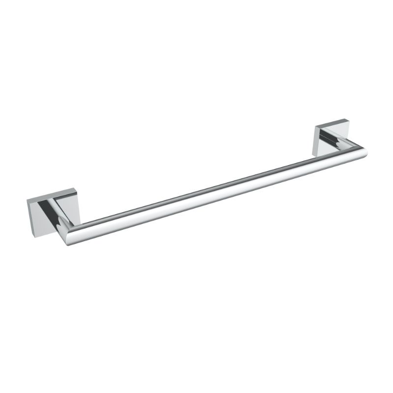 Chrome towel bar