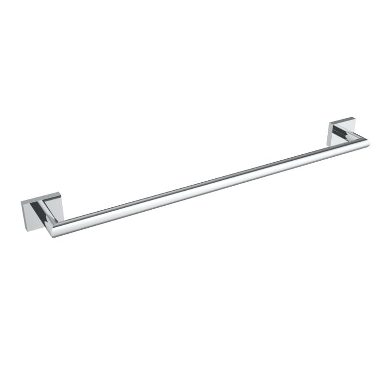 Chrome towel bar