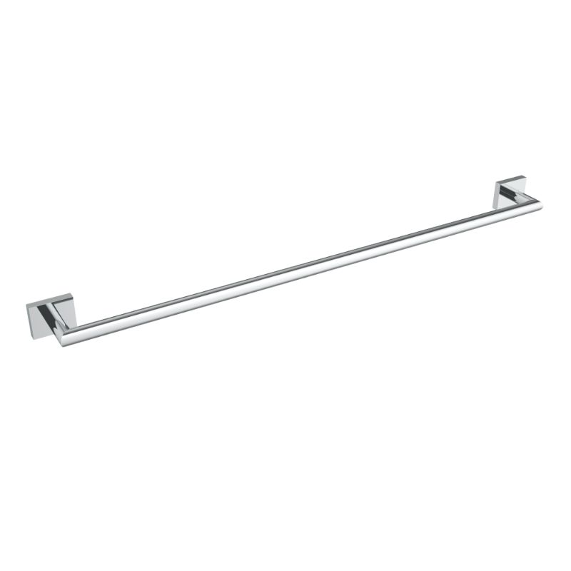 Chrome towel bar
