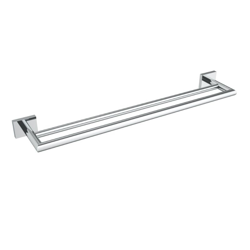 Chrome towel bar