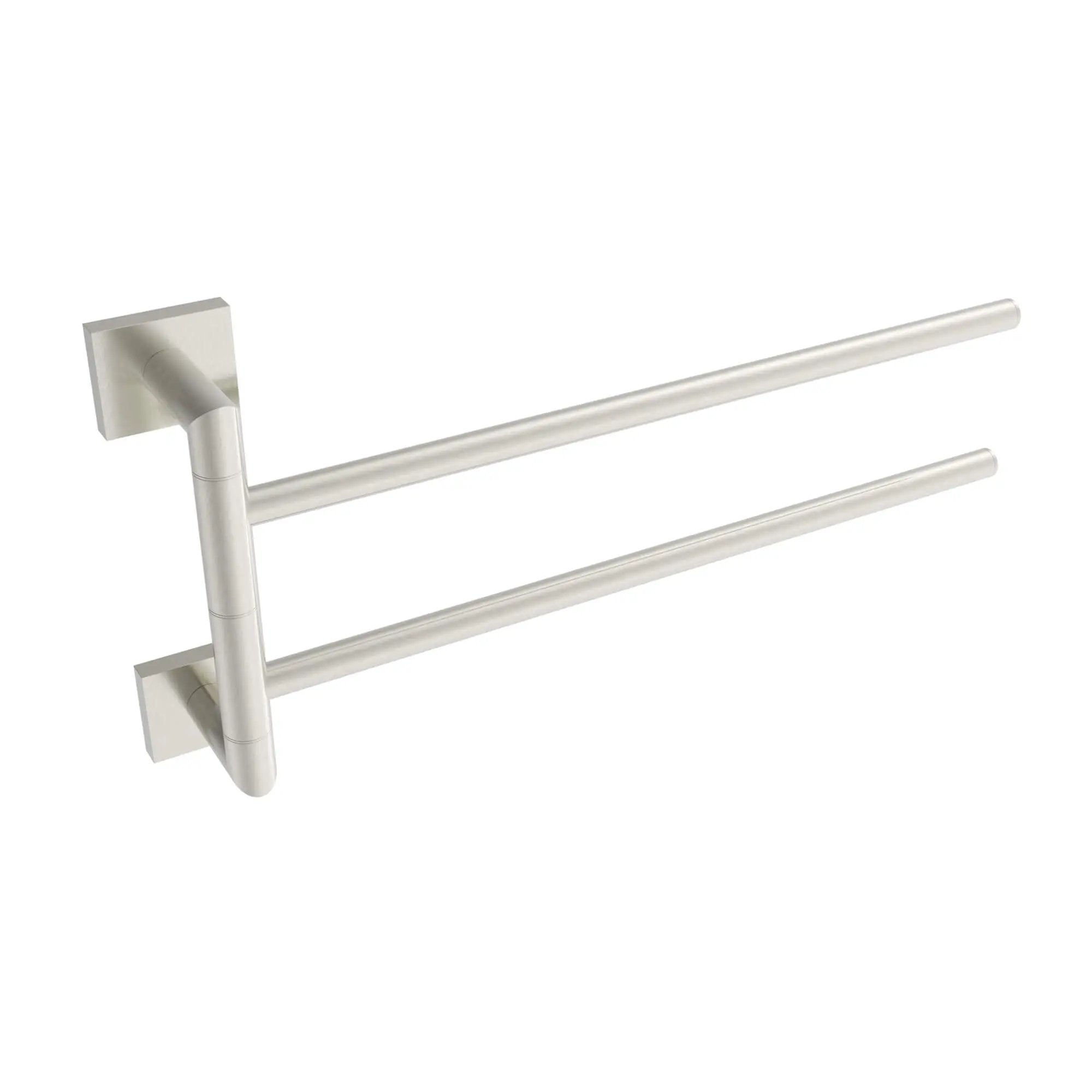 Brushed nickel towel Ring