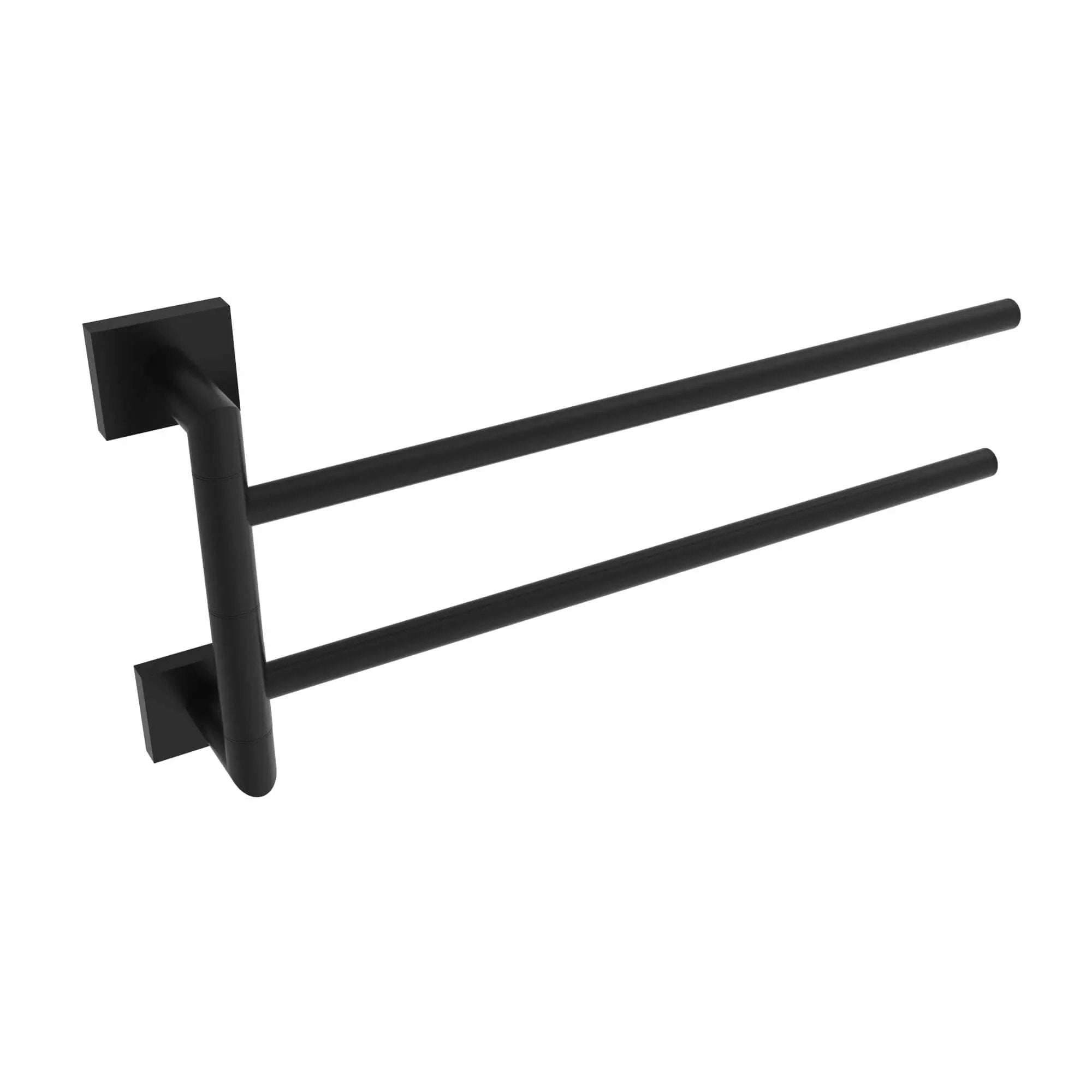 Matte black towel Ring