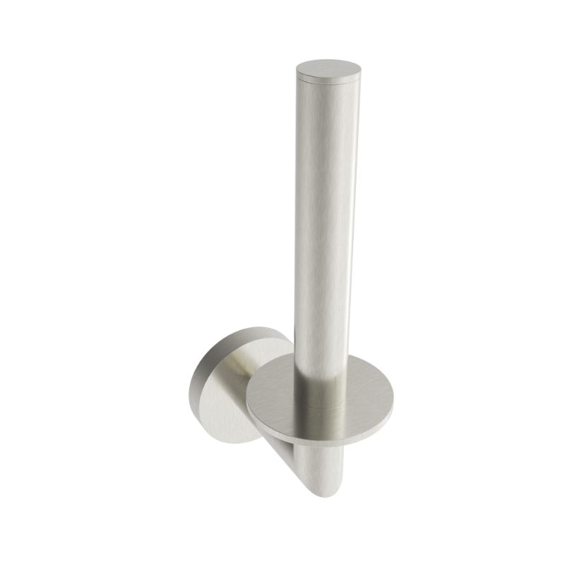 Brushed nickel paper Holder