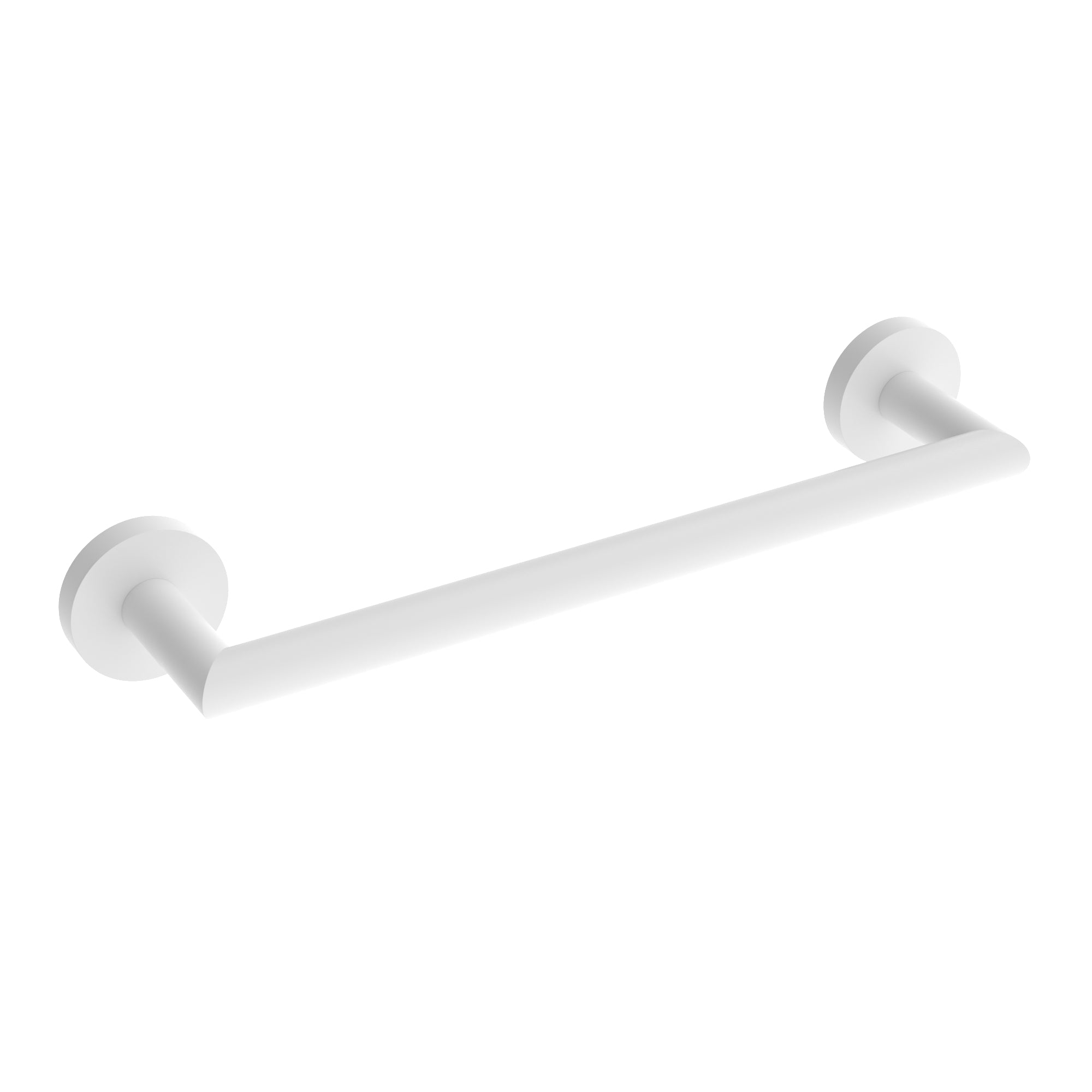 Matte white towel Bar