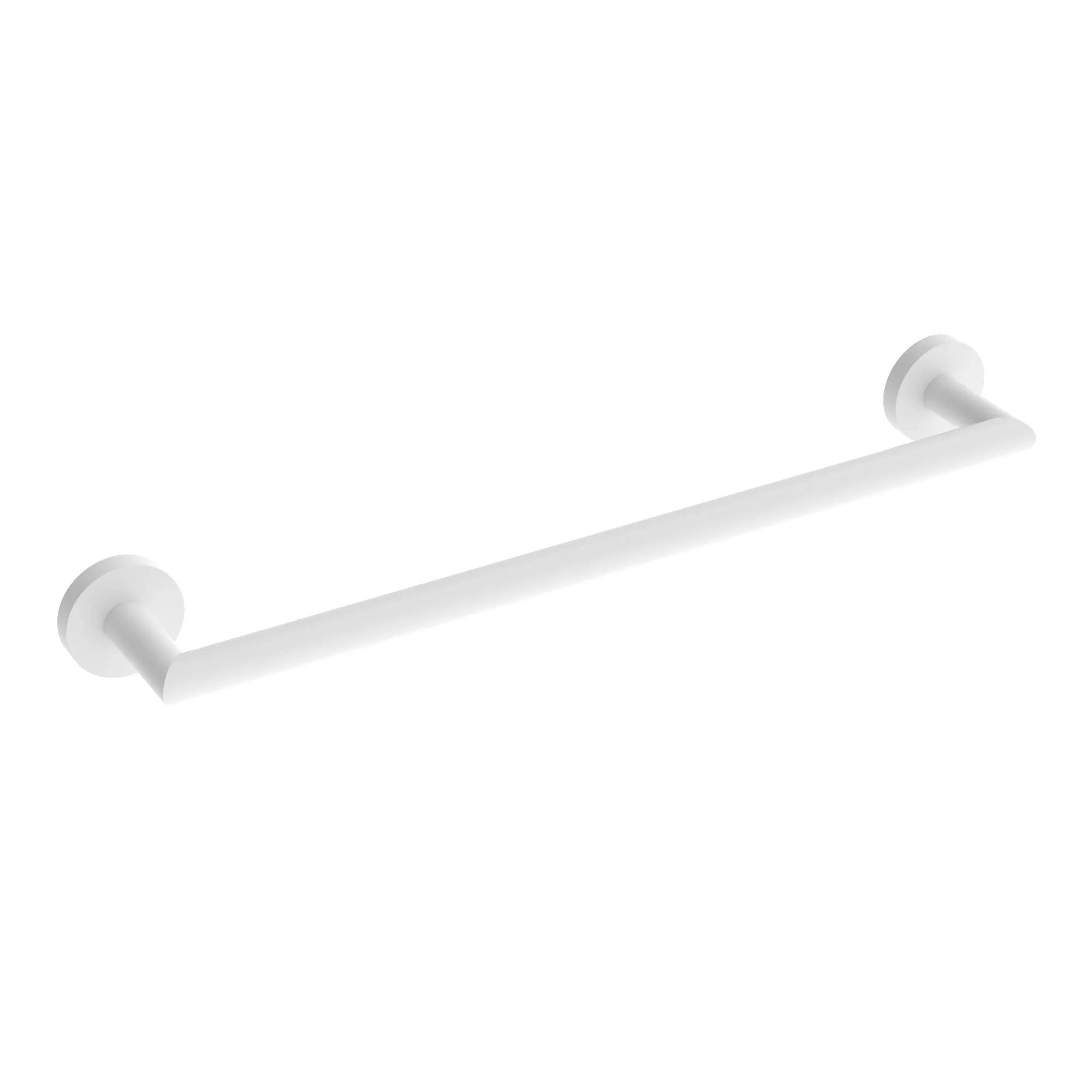 Matte white towel Bar