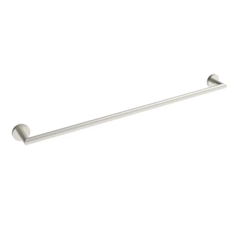 Brushed nickel towel Bar