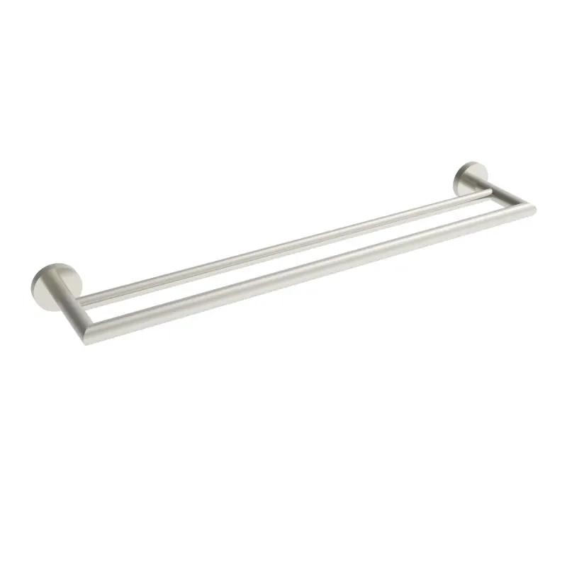 Brushed nickel towel Bar