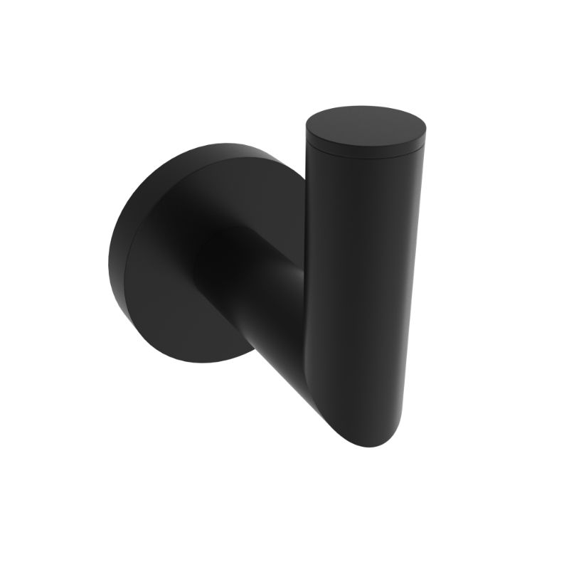 Matte black towel Hook