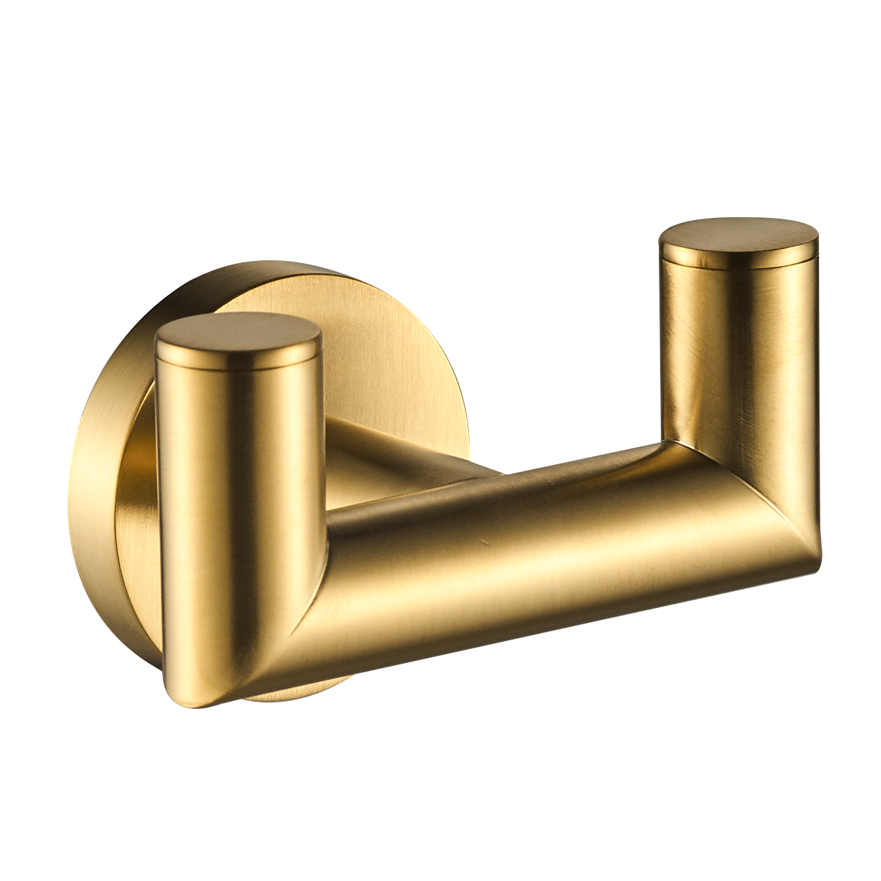 Pvd brushed gold towel Hook