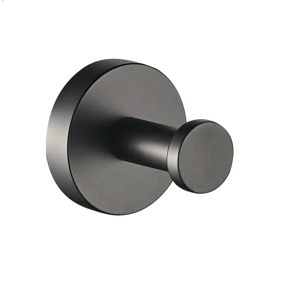 Matte black towel Hook