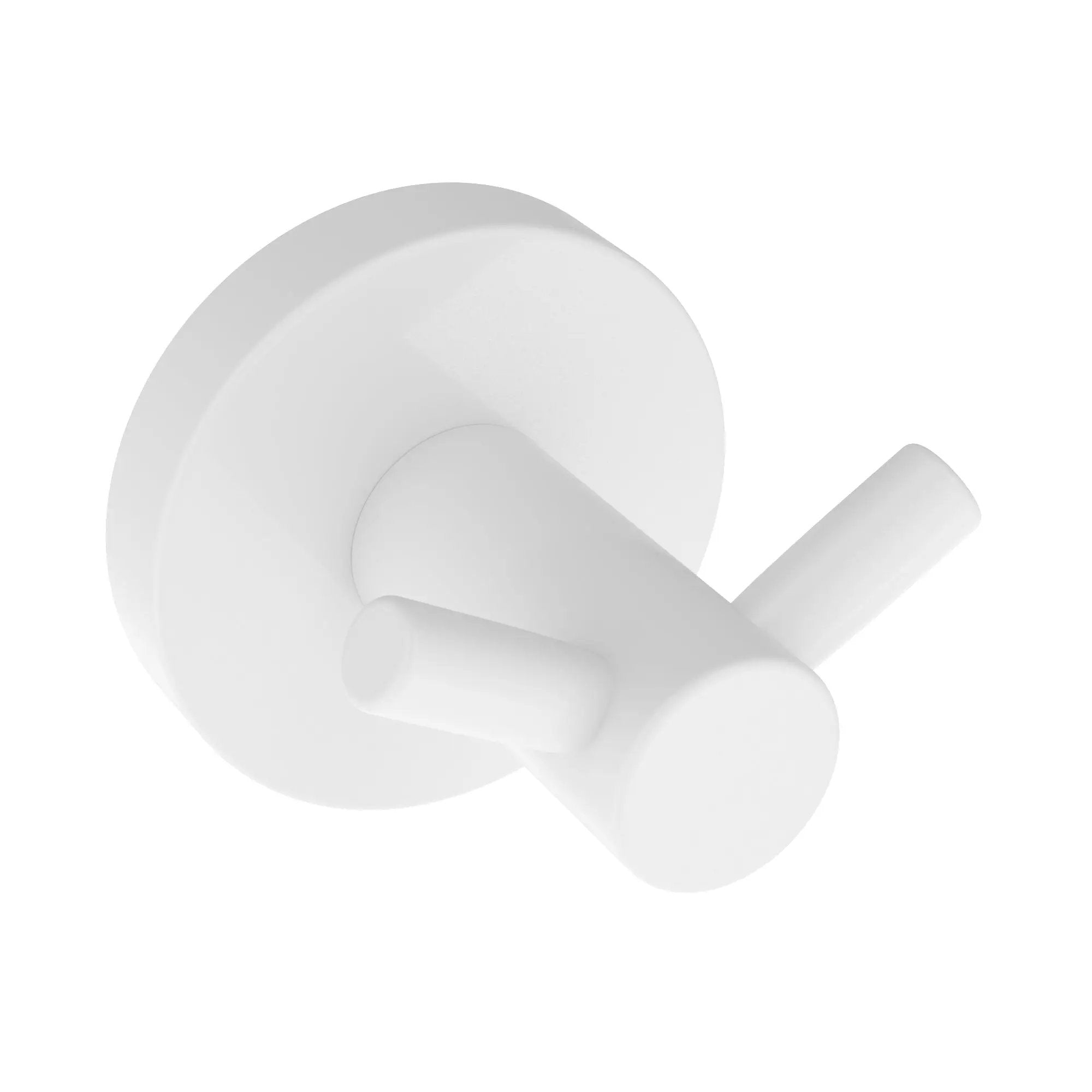 Matte white towel Hook