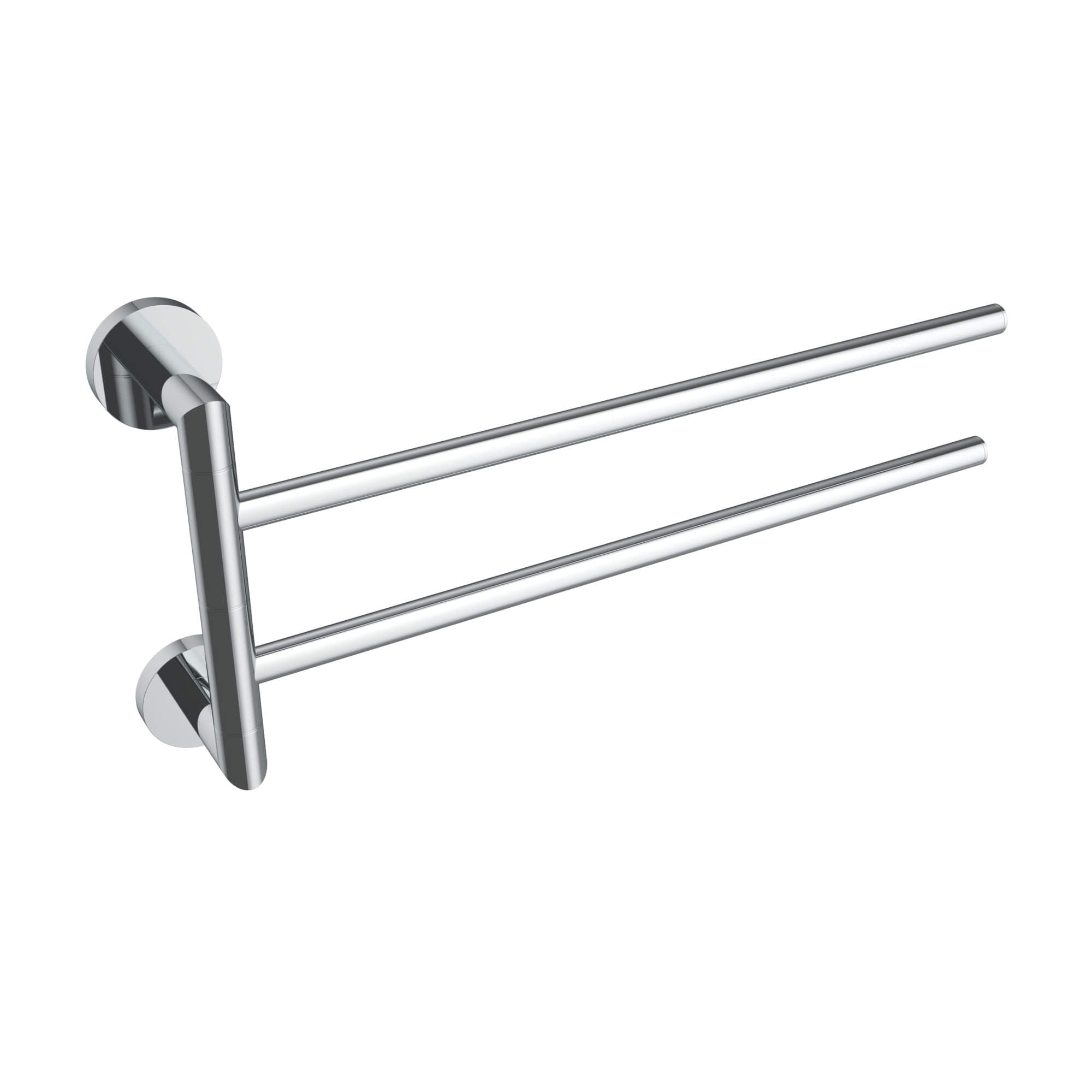 Chrome towel bar