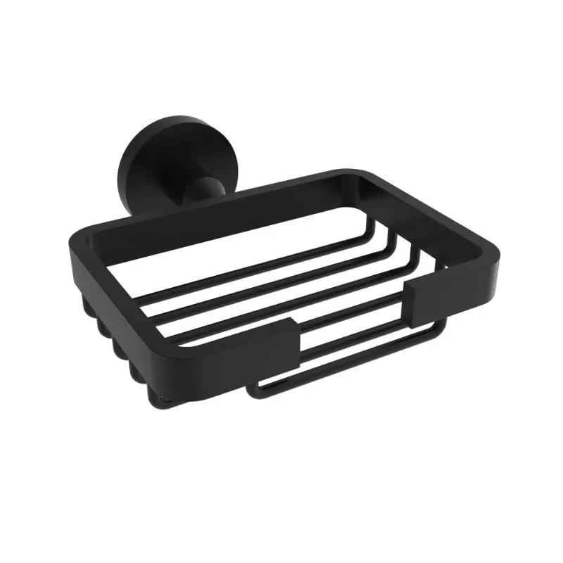 Matte black soap Basket