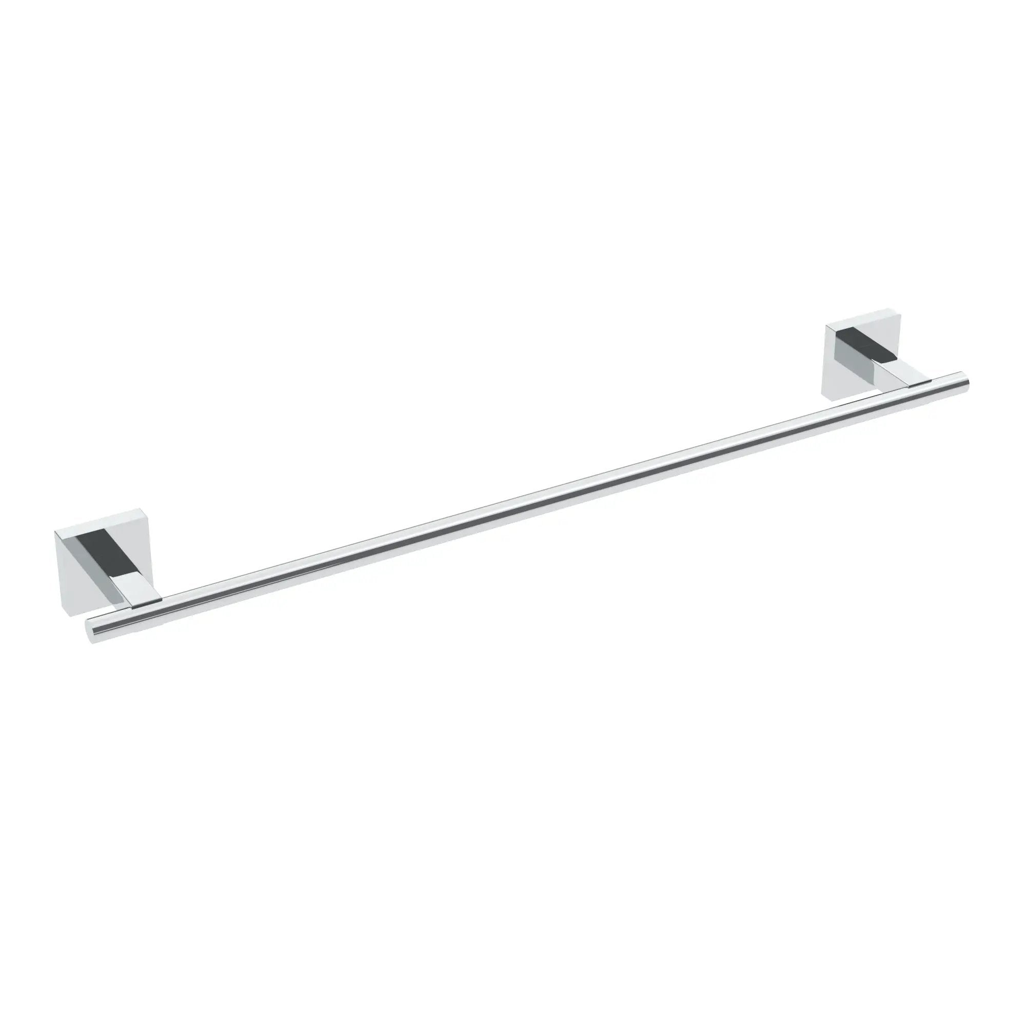 Chrome towel bar