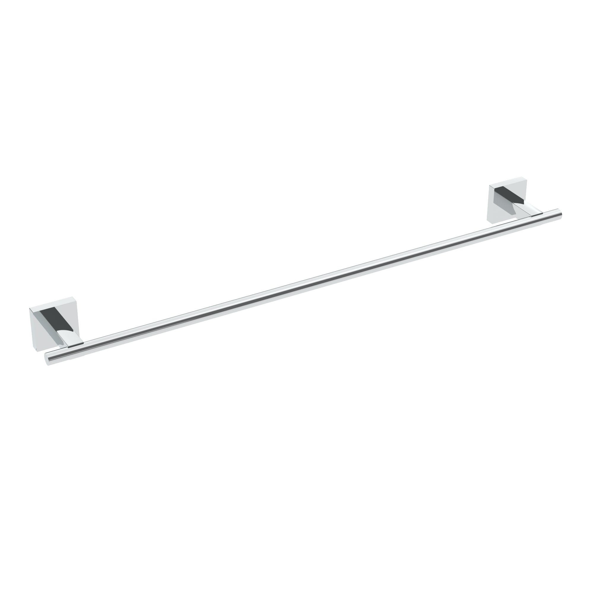 Chrome towel bar