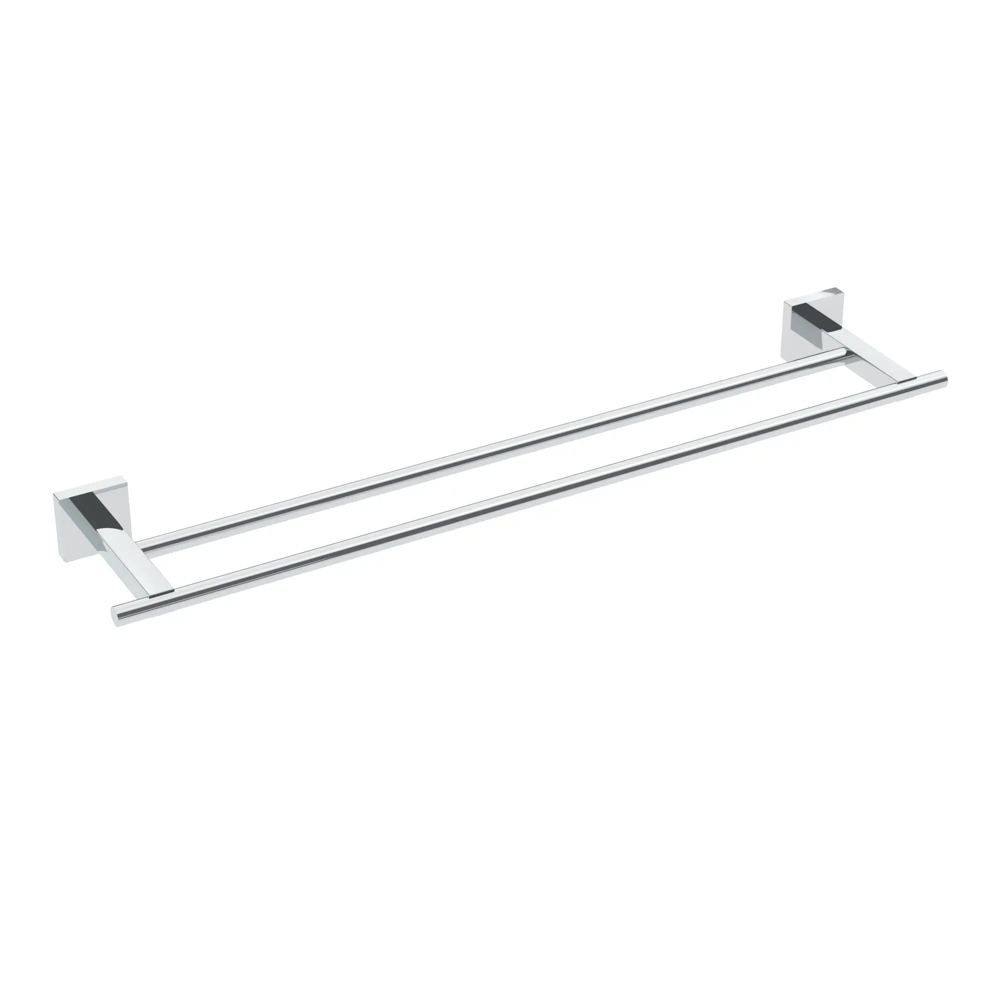 Chrome towel bar