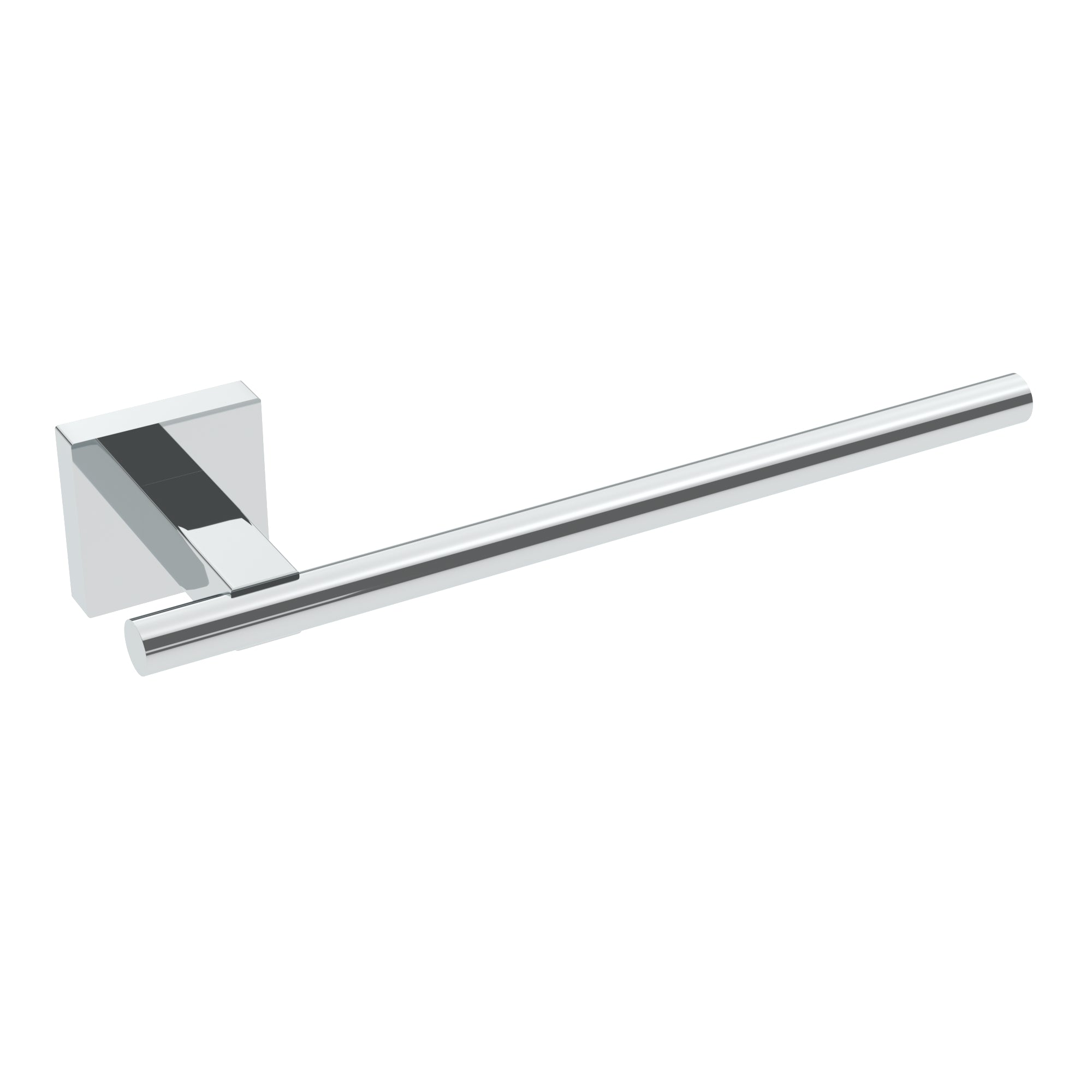 Chrome towel bar