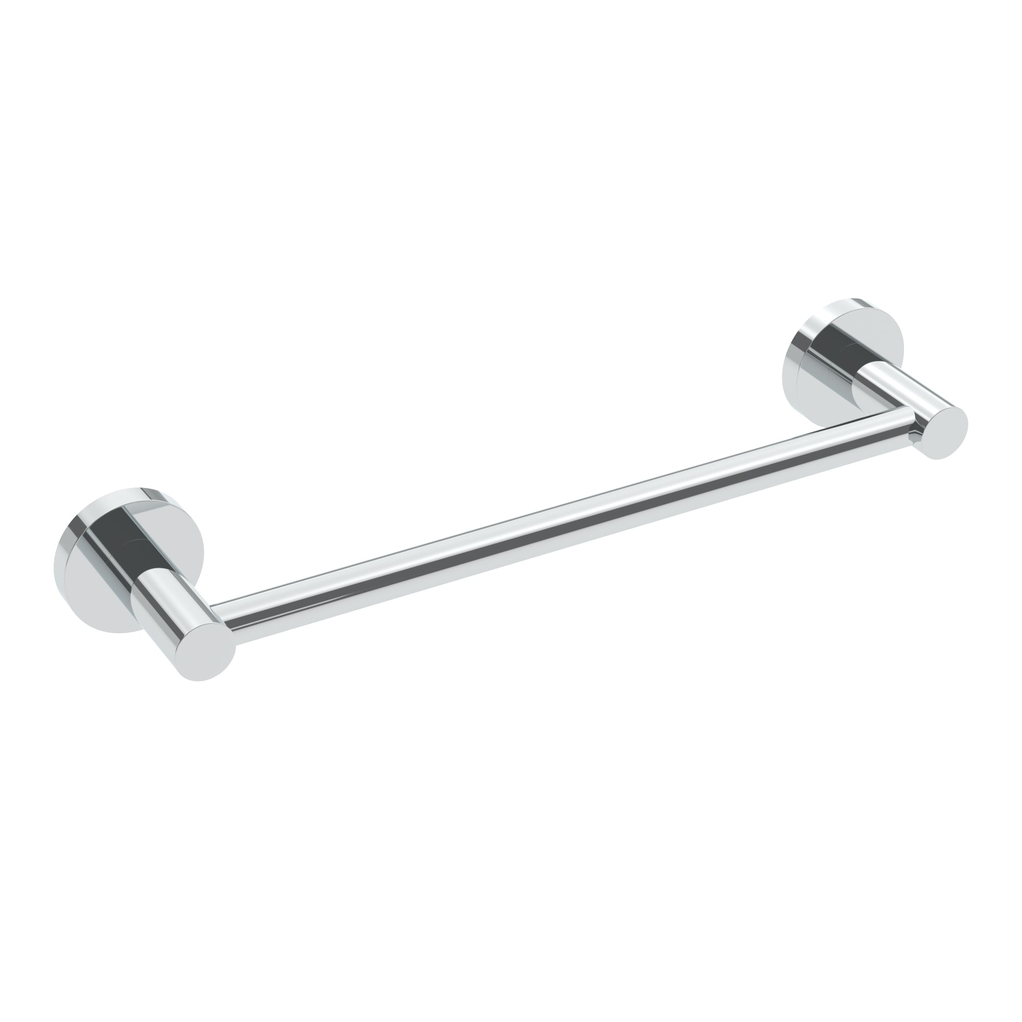 Chrome towel bar