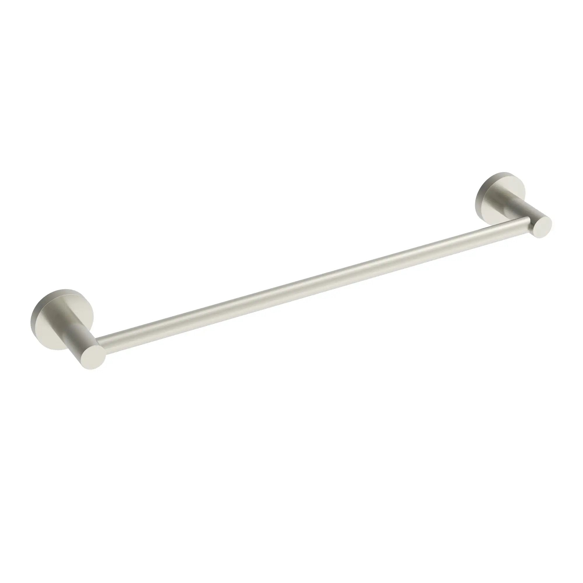 Brushed nickel paper bar