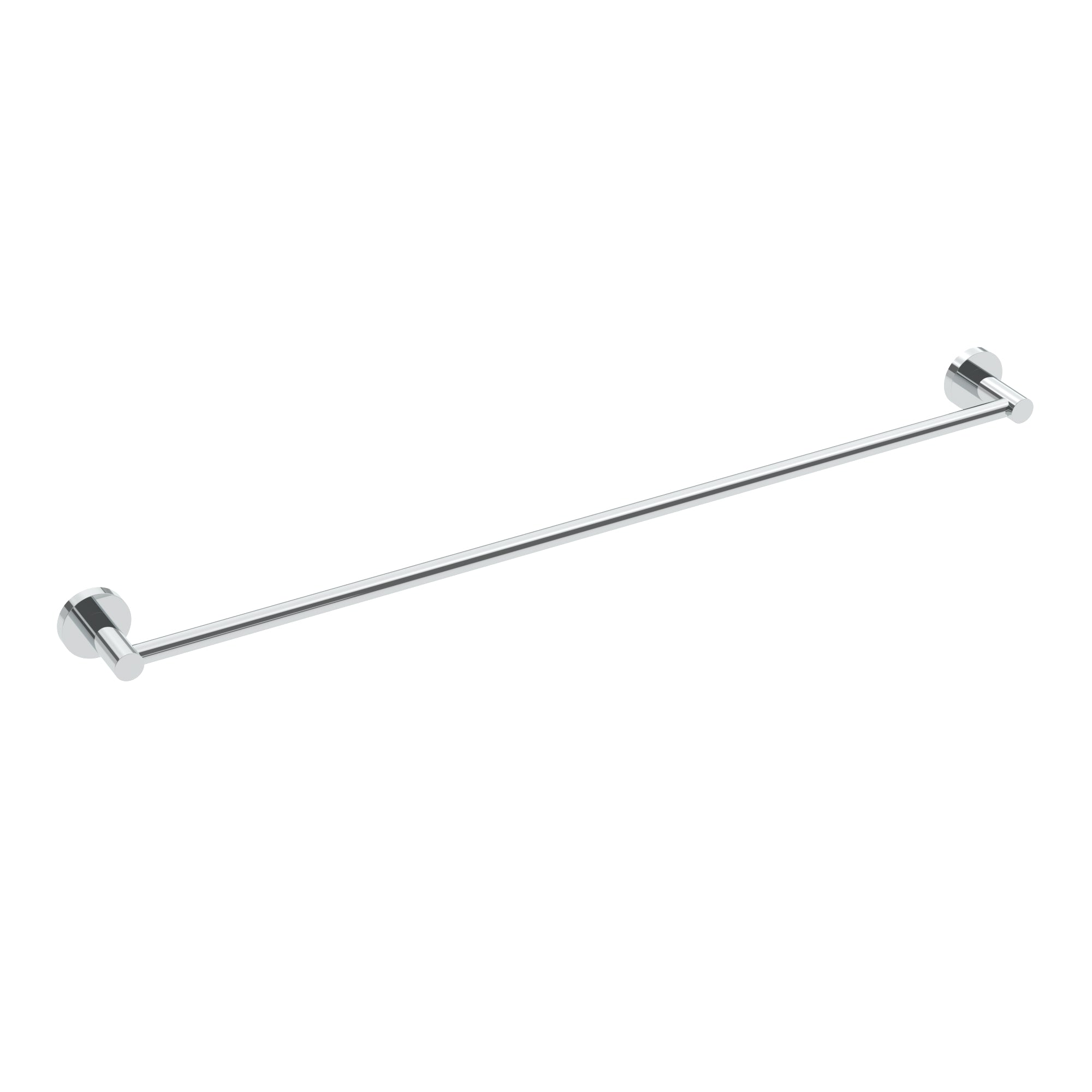 Chrome towel bar