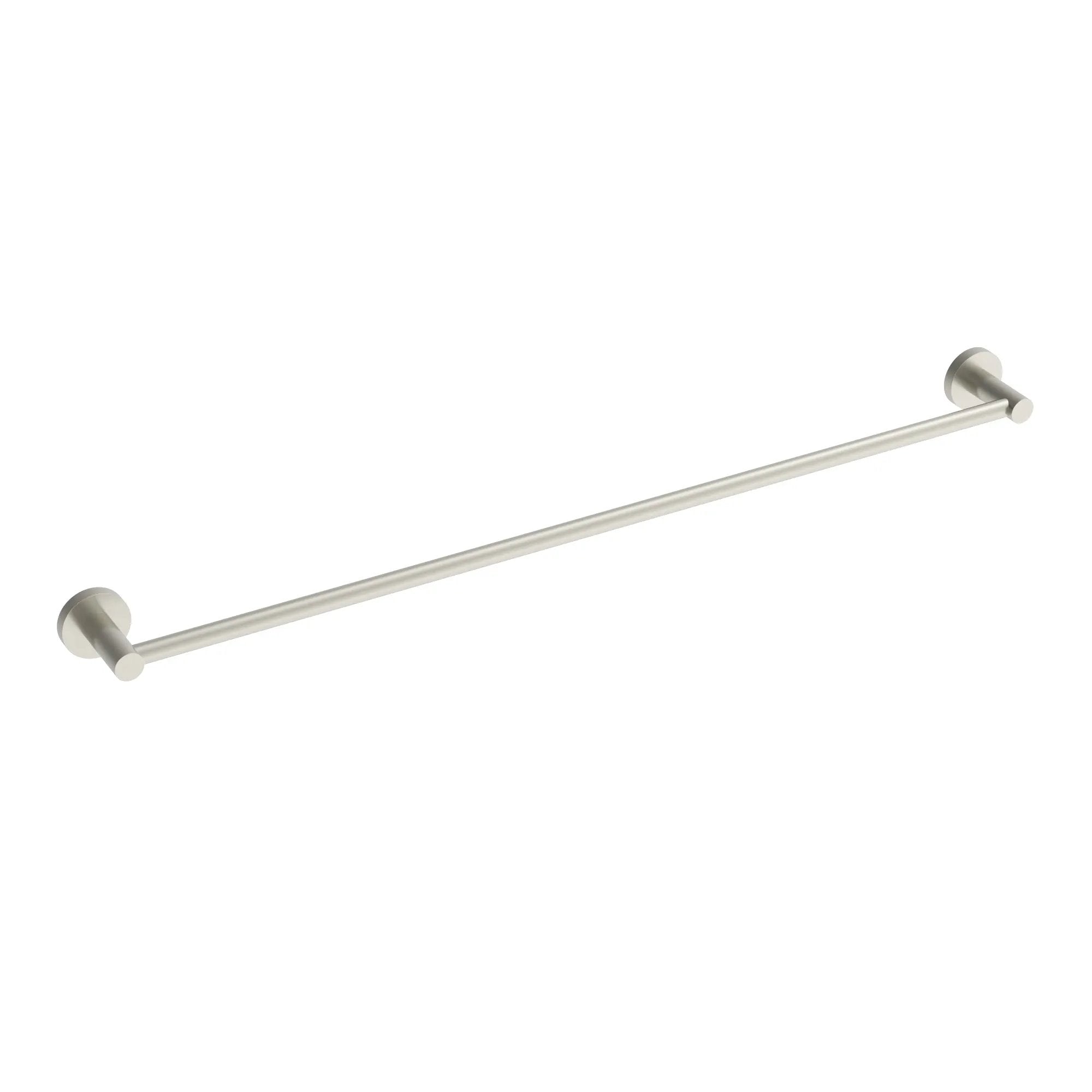 Brushed nickel paper bar